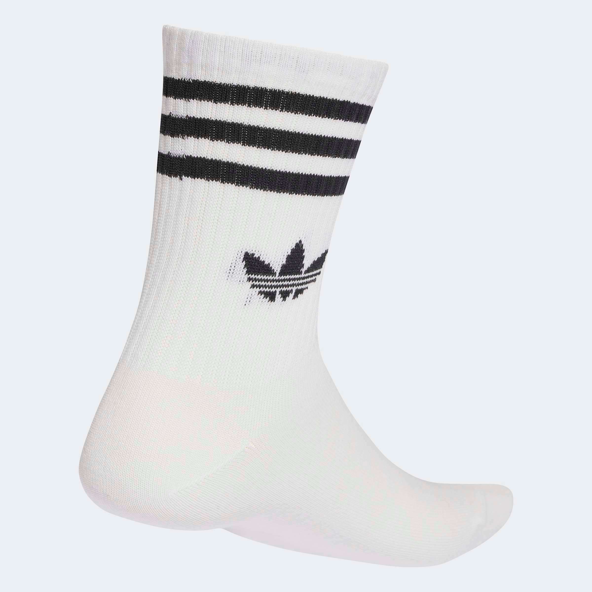 adidas Originals Chaussettes de sport »3-STREIFEN CREW 10ER-PACK« 10 Couple tlg.