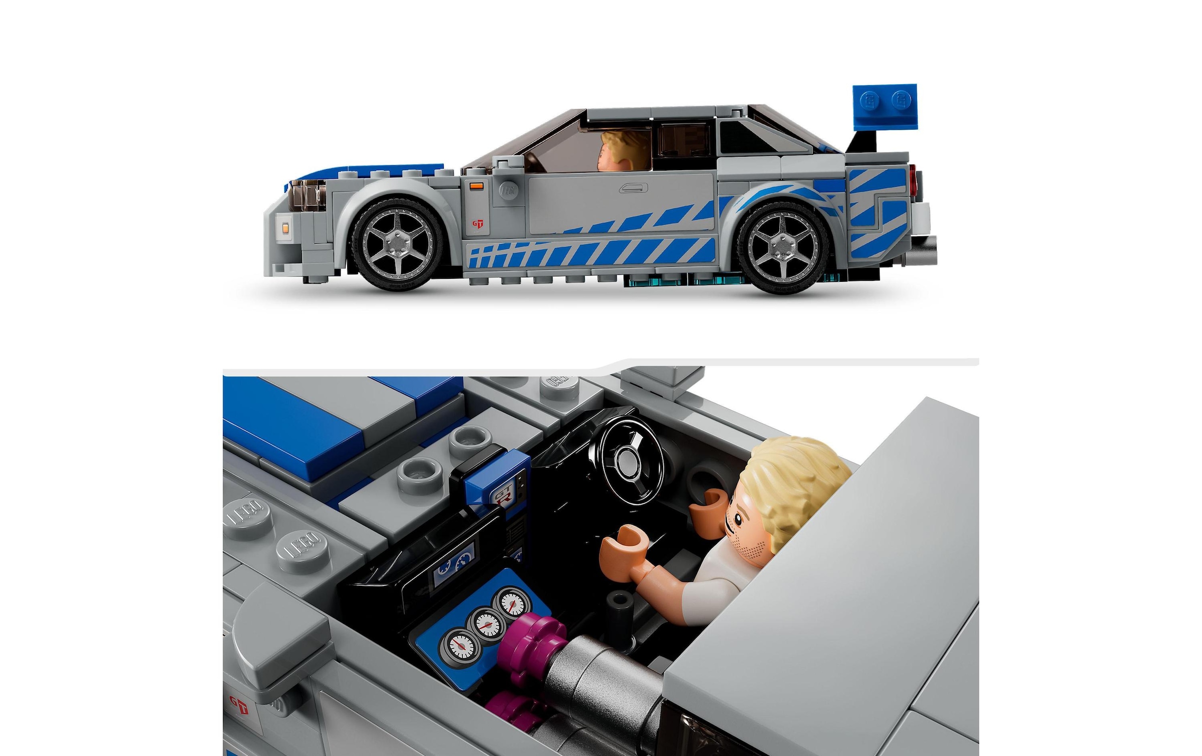 LEGO® Spielbausteine »2 Fast 2 Furious - Nissan Skyline«, (319 St.)