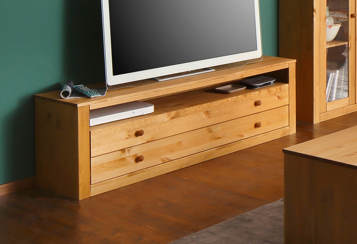 Image of Home affaire Lowboard »Agave«, aus massiver Kiefer, Fernsehtisch bei Ackermann Versand Schweiz