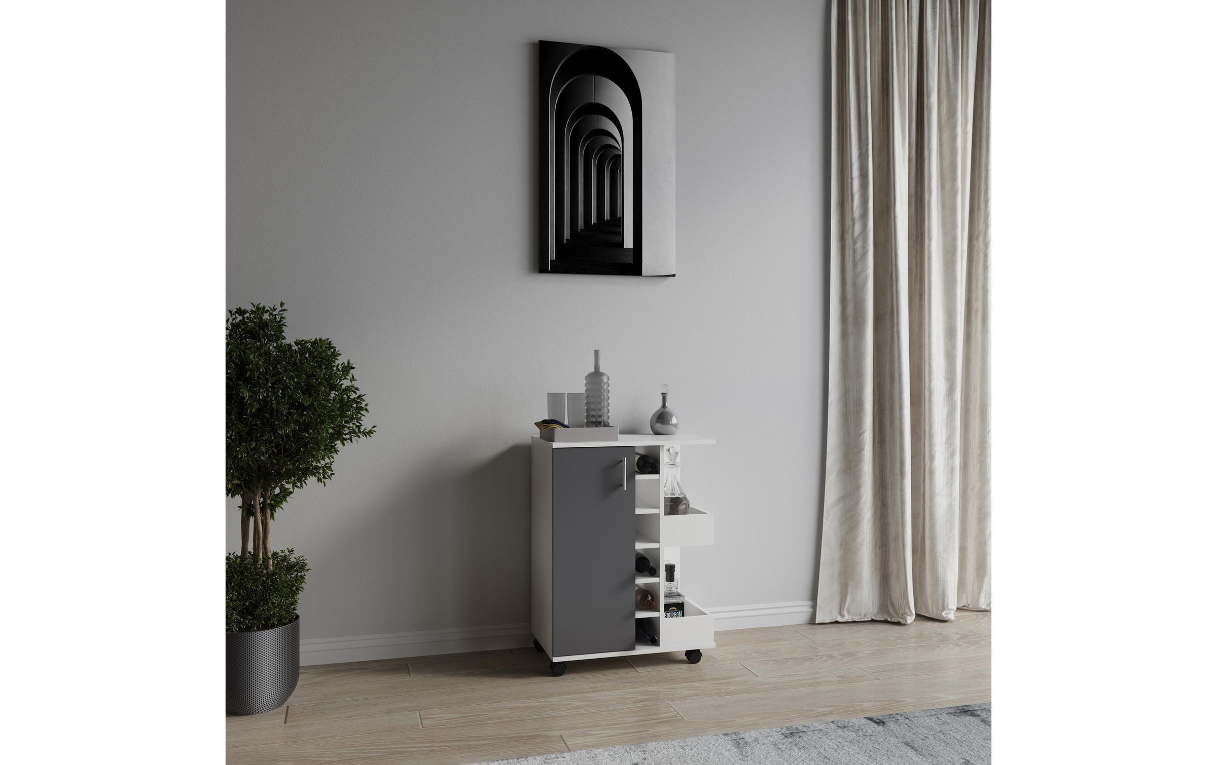 VCM Servierwagen »Esilo M 63 x 85 x 40 cm«