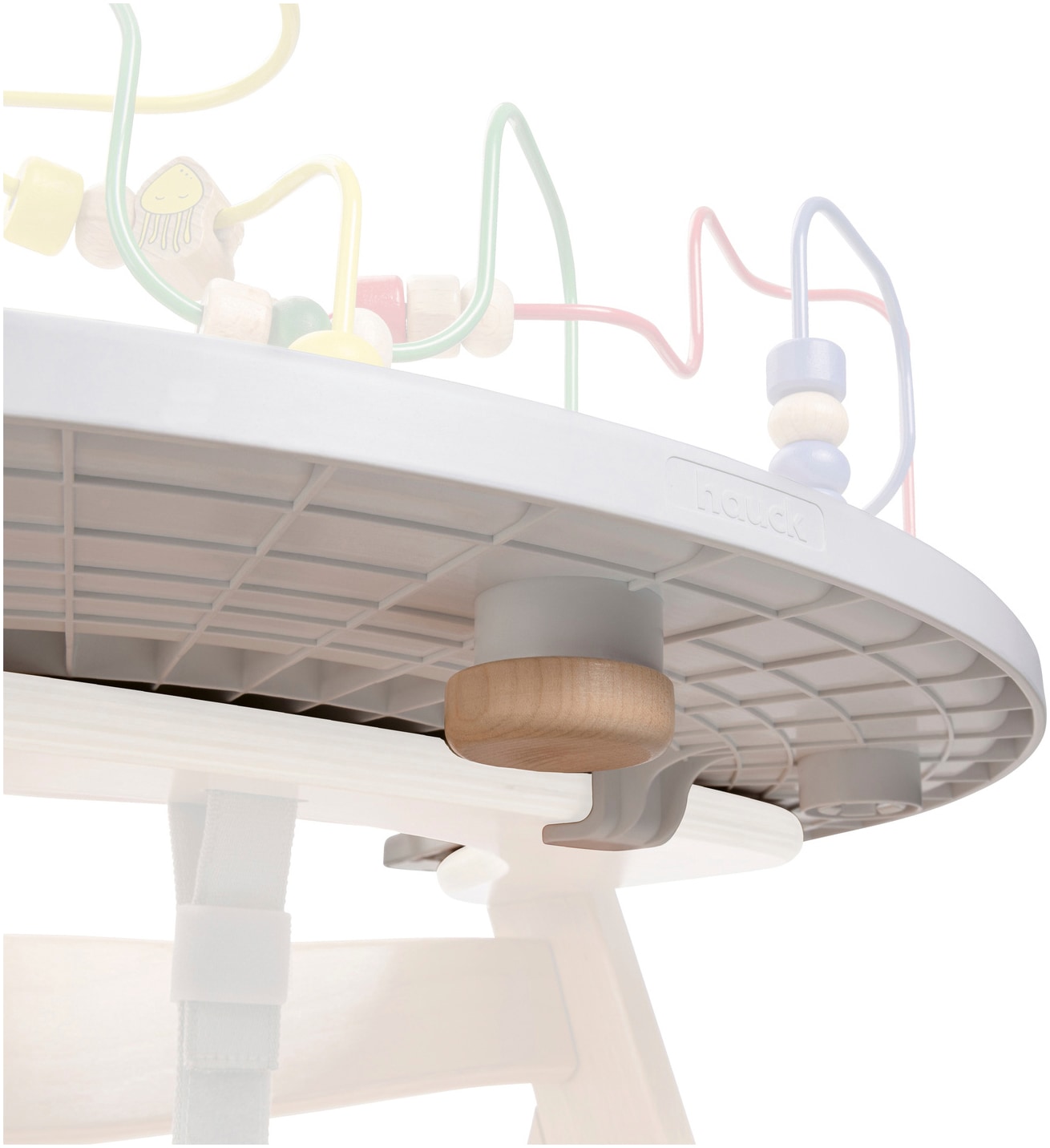 Hauck Plateau de chaise haute »Alpha Play Tray, White« aus recyceltem Material