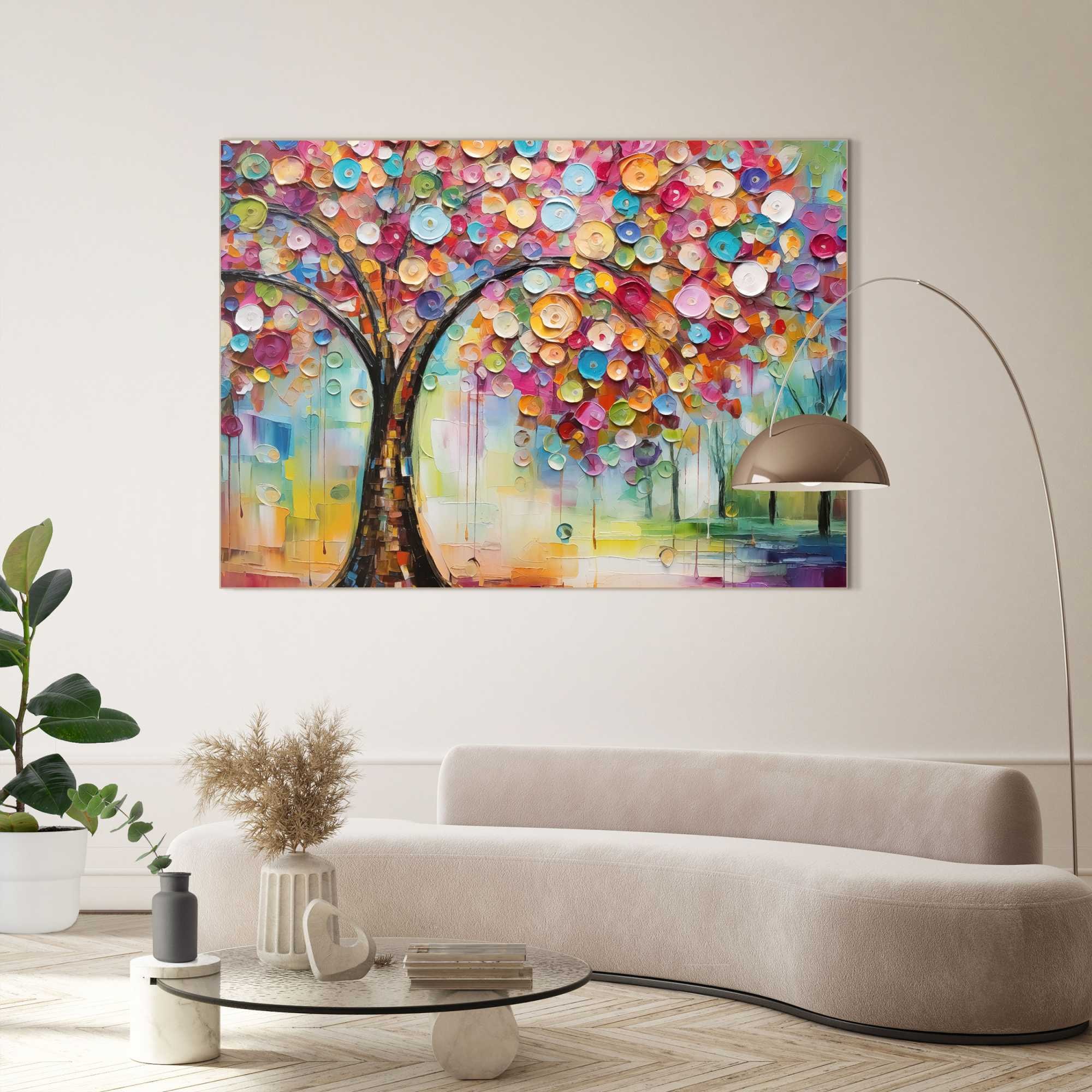 Image of Reinders Wandbild "Life Tree - colourful"