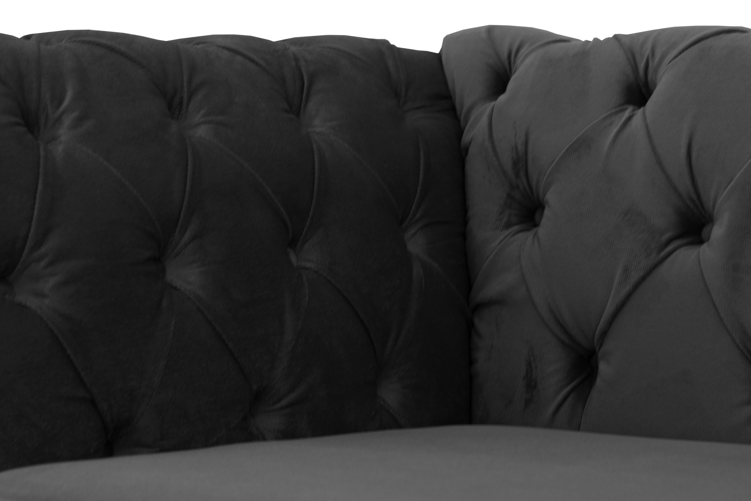 Home affaire Sessel »Newport modernes Chesterfield« mit Knopfheftung im Rücken, Keder und feinen Armlehnen