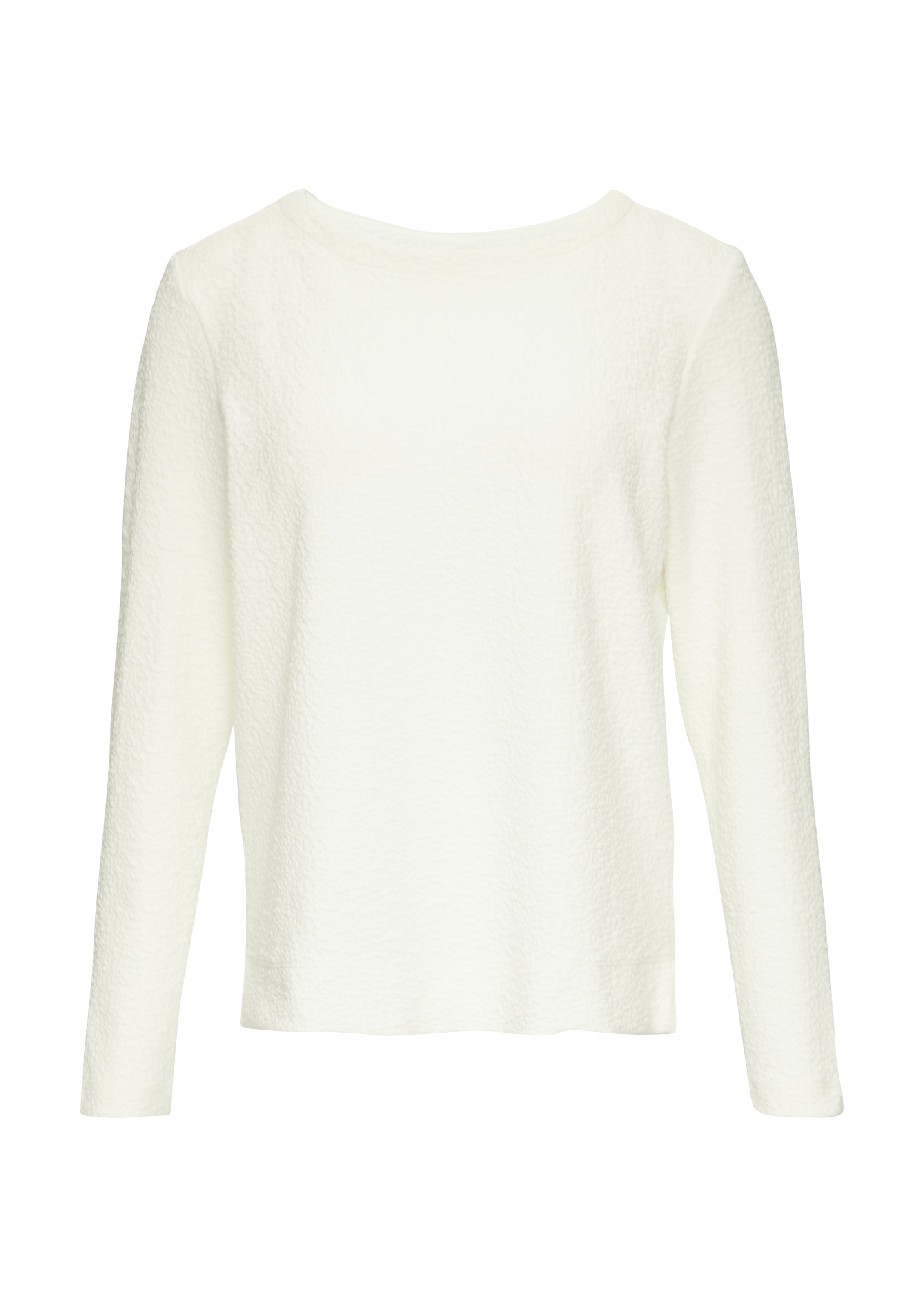 s.Oliver Sweat-shirt long , mit Crinkle Optik
