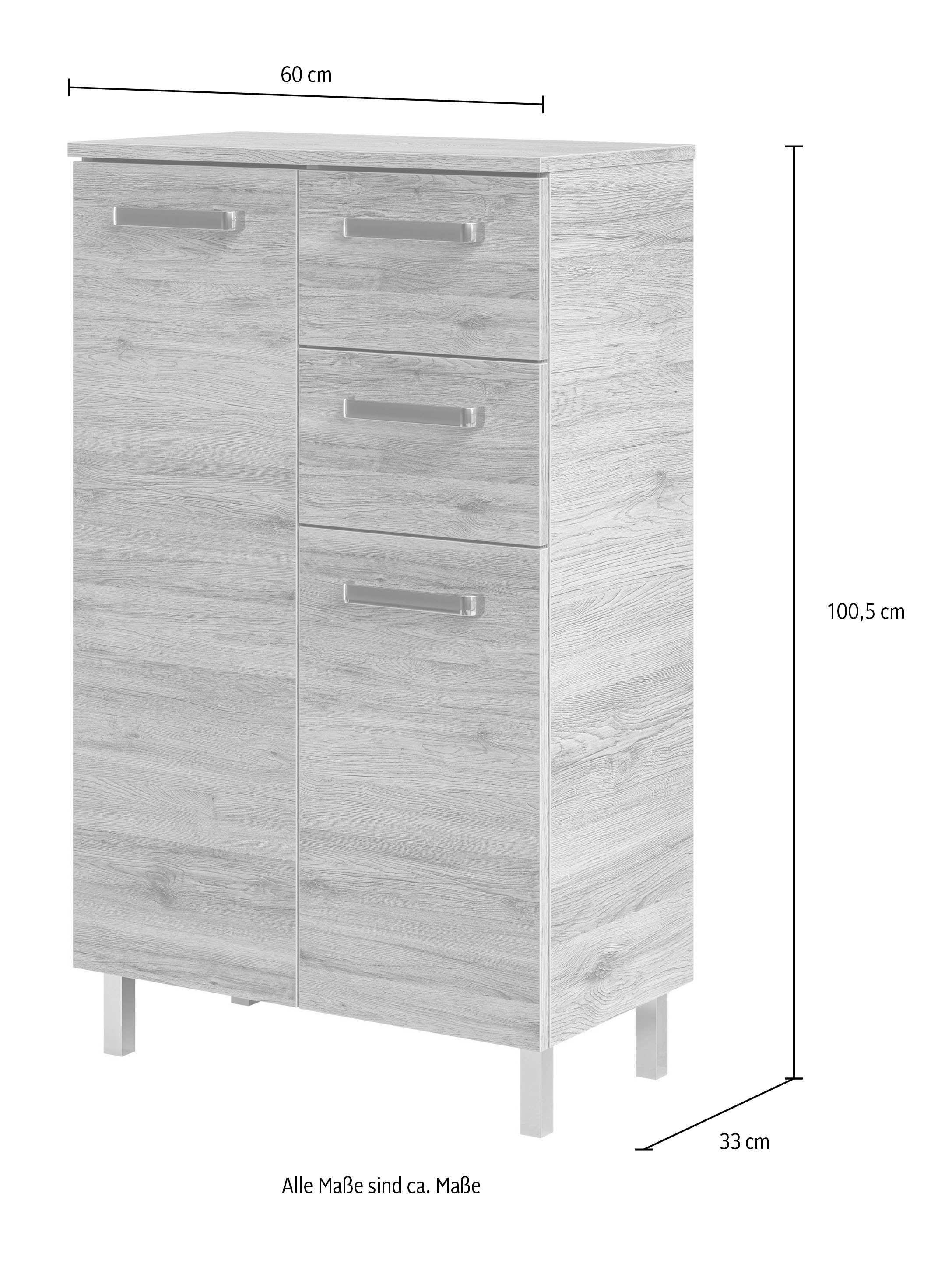 Saphir Armoire basse »mit Türdämpfer und 1 Einlegeboden«