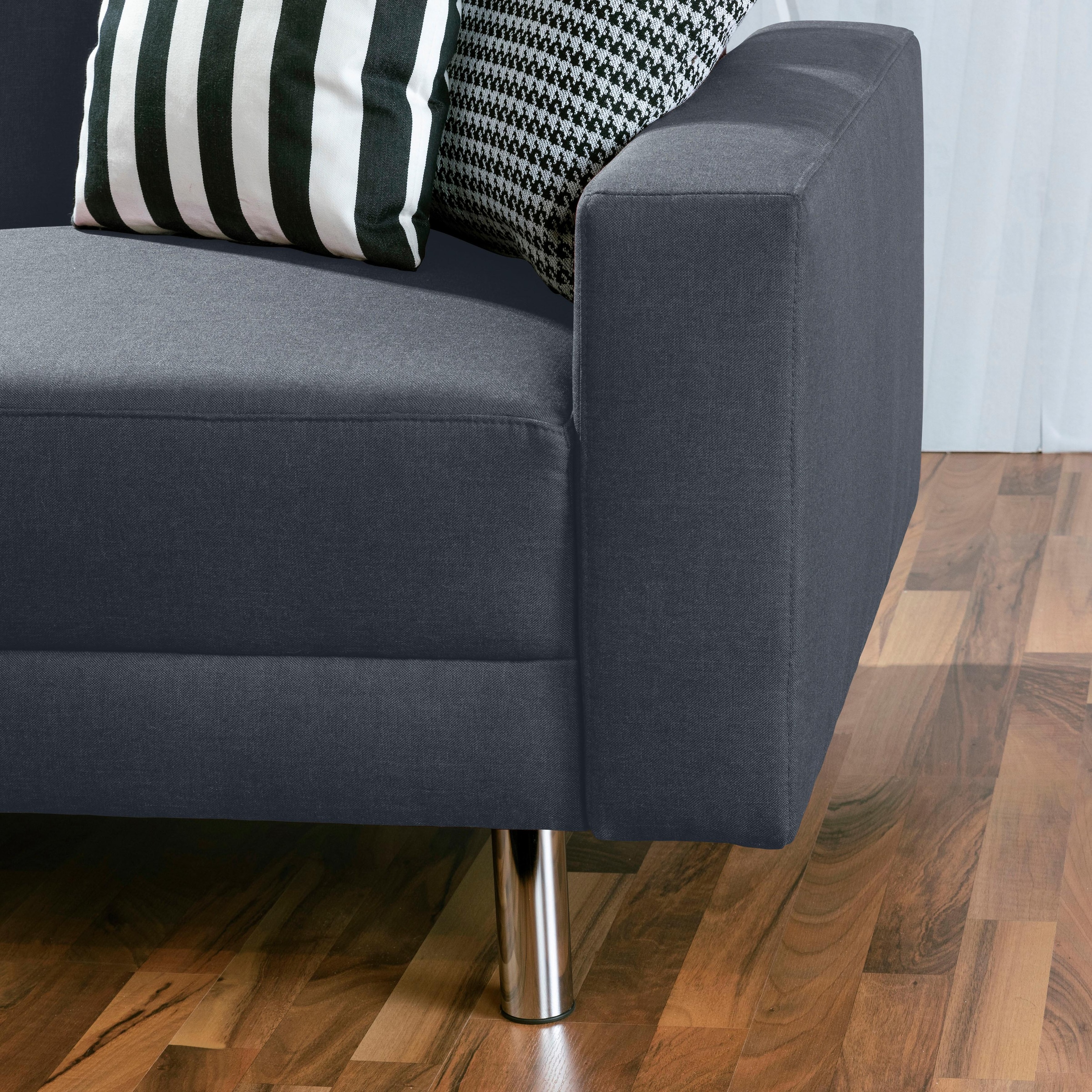 Max Winzer® Schlafsofa »Just Fresh«, mit Rückenverstellung, inklusive Stauraumhocker