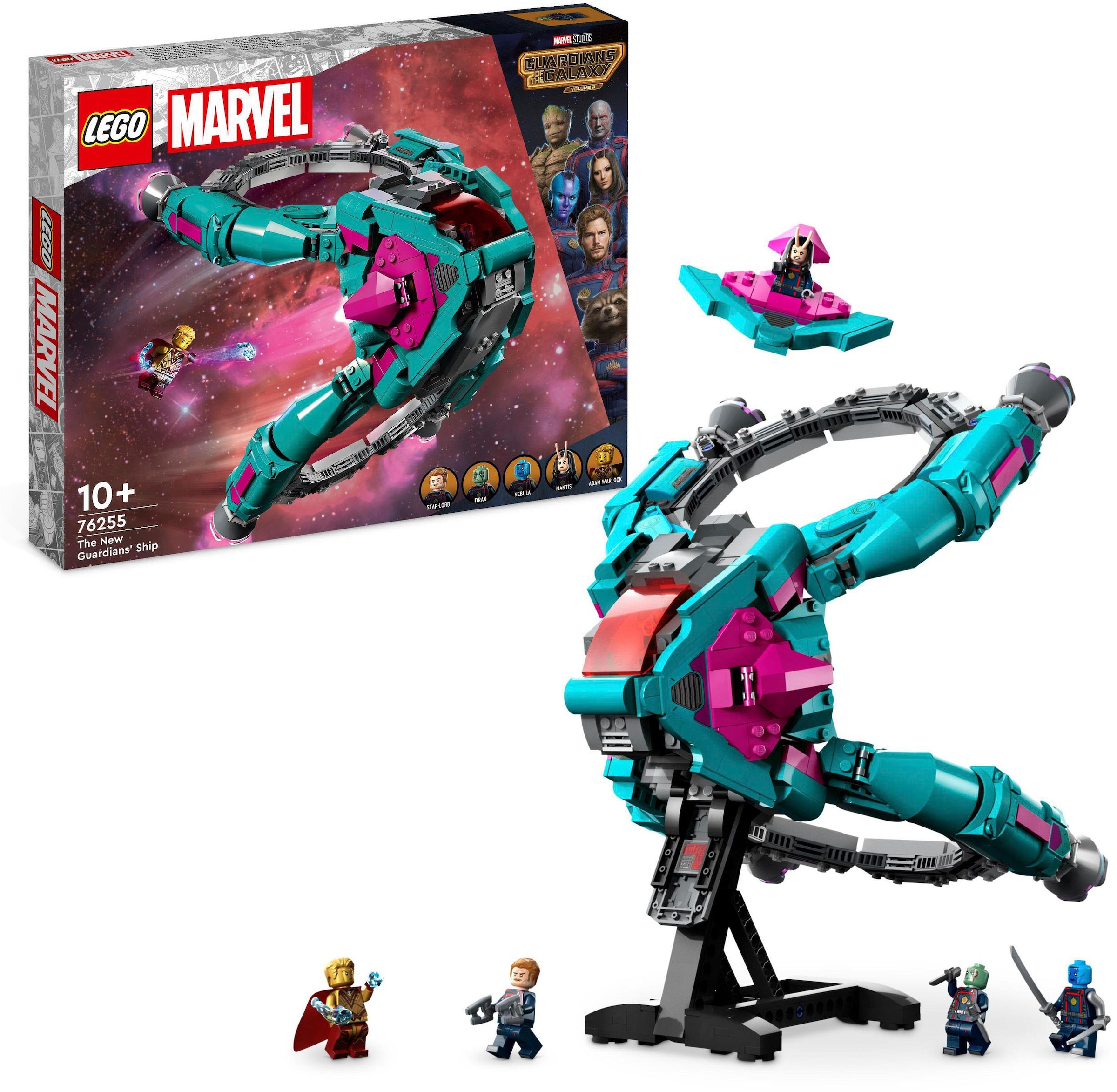 LEGO® Konstruktionsspielsteine »Das neue Schiff der Guardians (76255), LEGO® Marvel«, (1108 St.), Made in Europe
