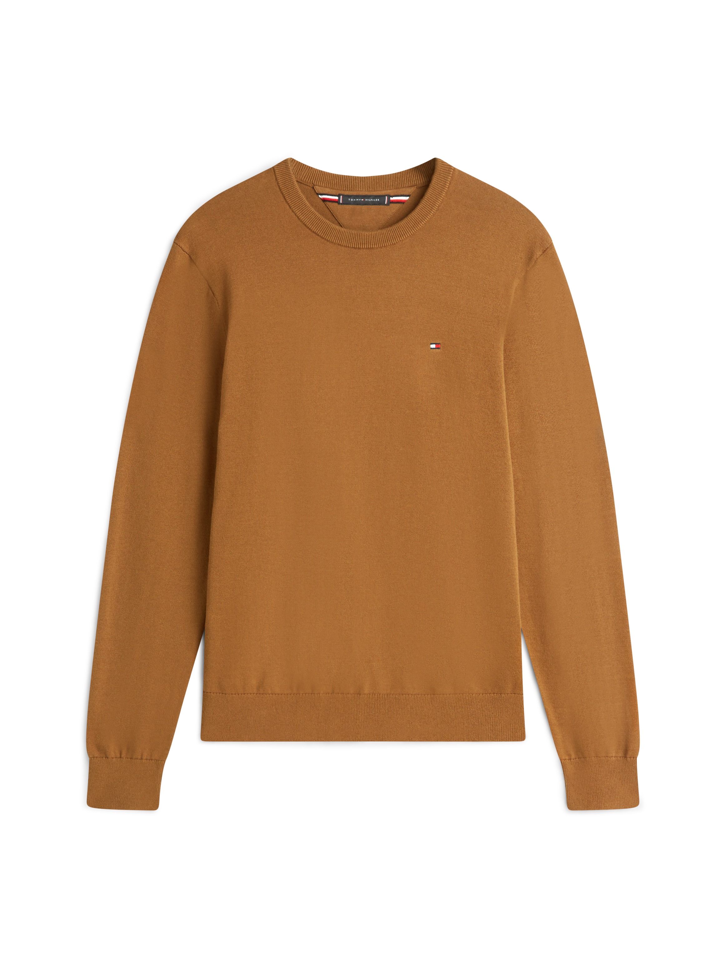 Tommy Hilfiger Pull à col rond »ESSENTIAL COTTON« Crewneck Regular Fit Premium Mode
