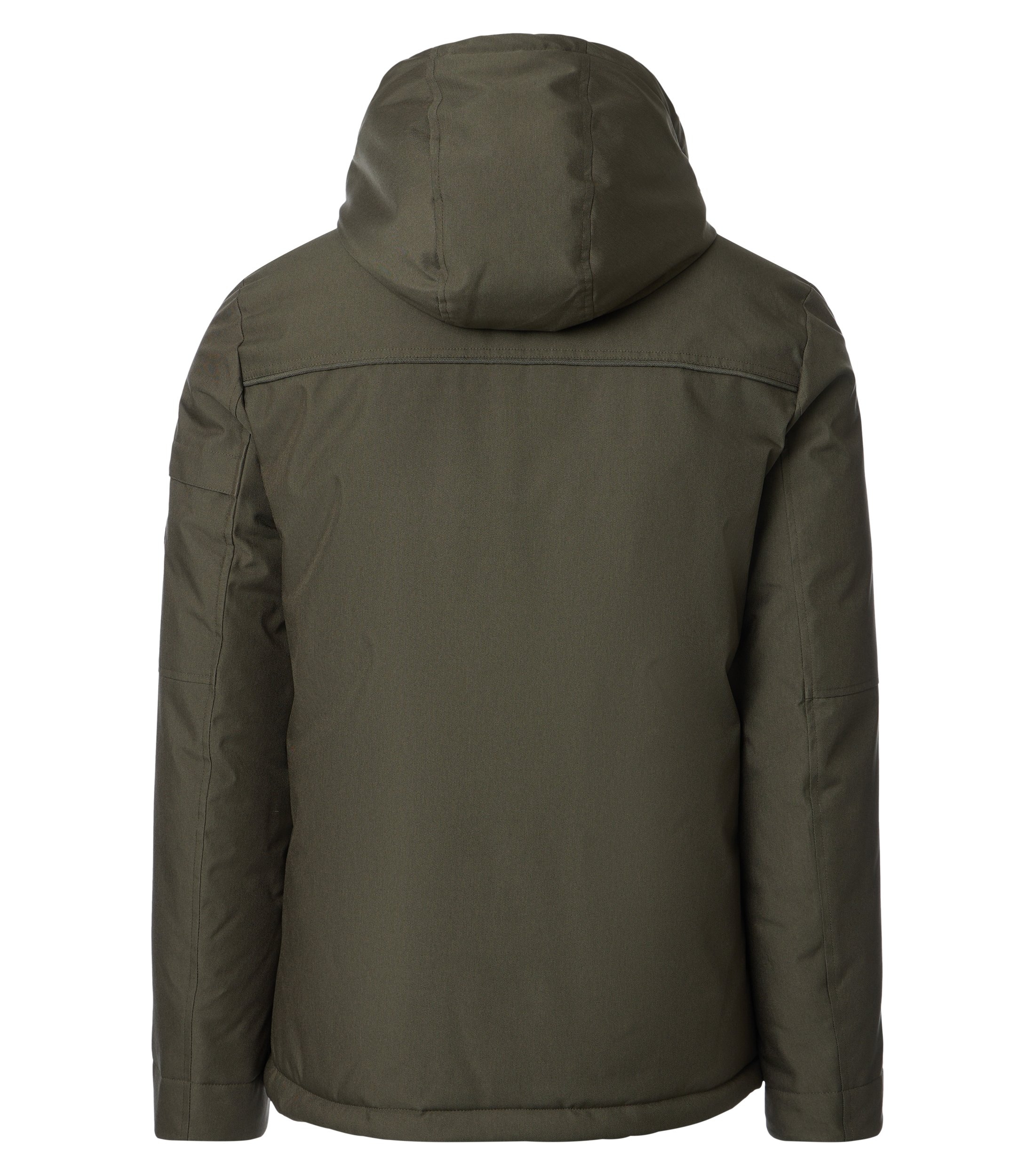 CASAMODA Veste d'hiver avec capuche avec capuche et fermeture éclair