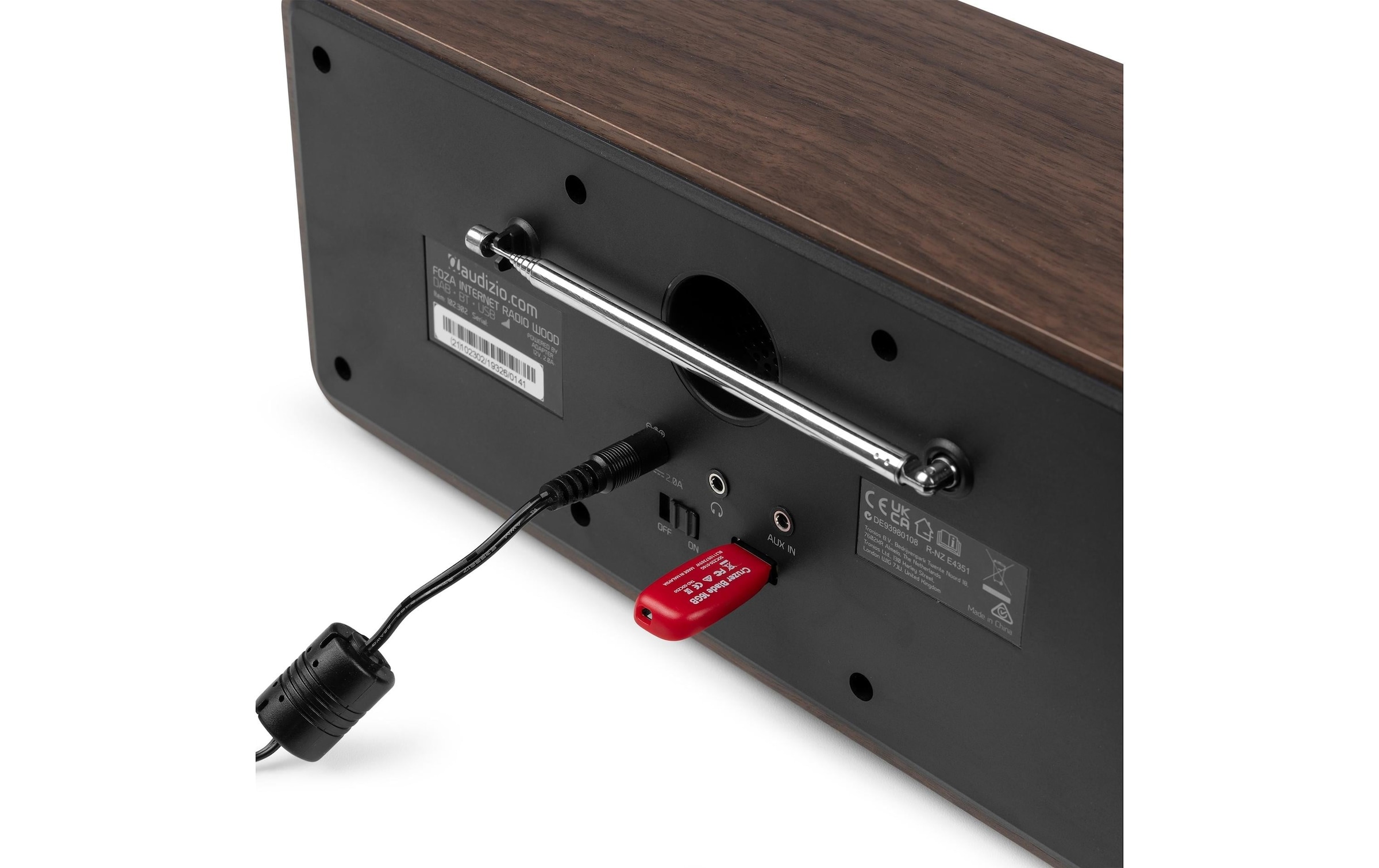 AUDIZIO Digitalradio (DAB+) »Foza«, (Digitalradio (DAB+)-Internetradio)