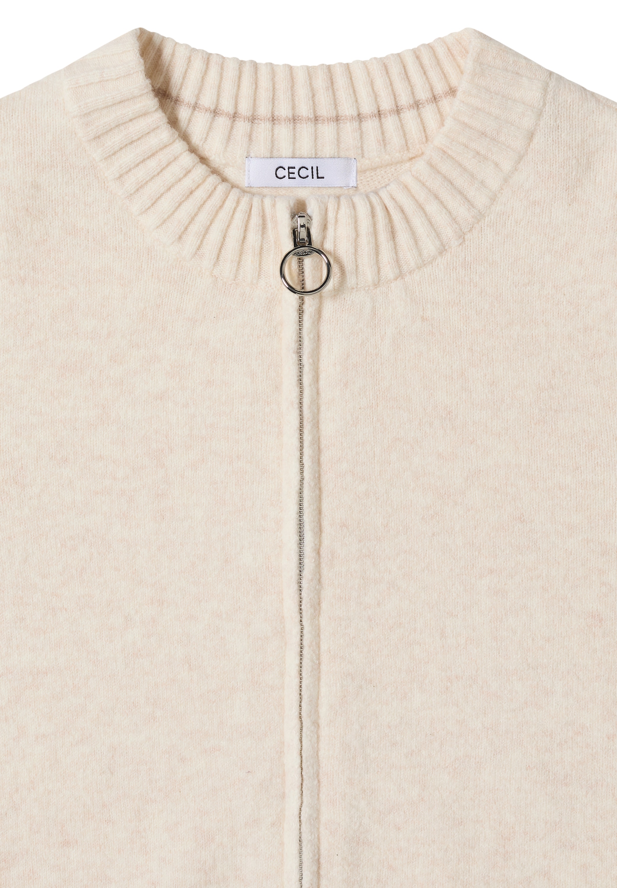 Cecil Cardigan mit Rippbündchen
