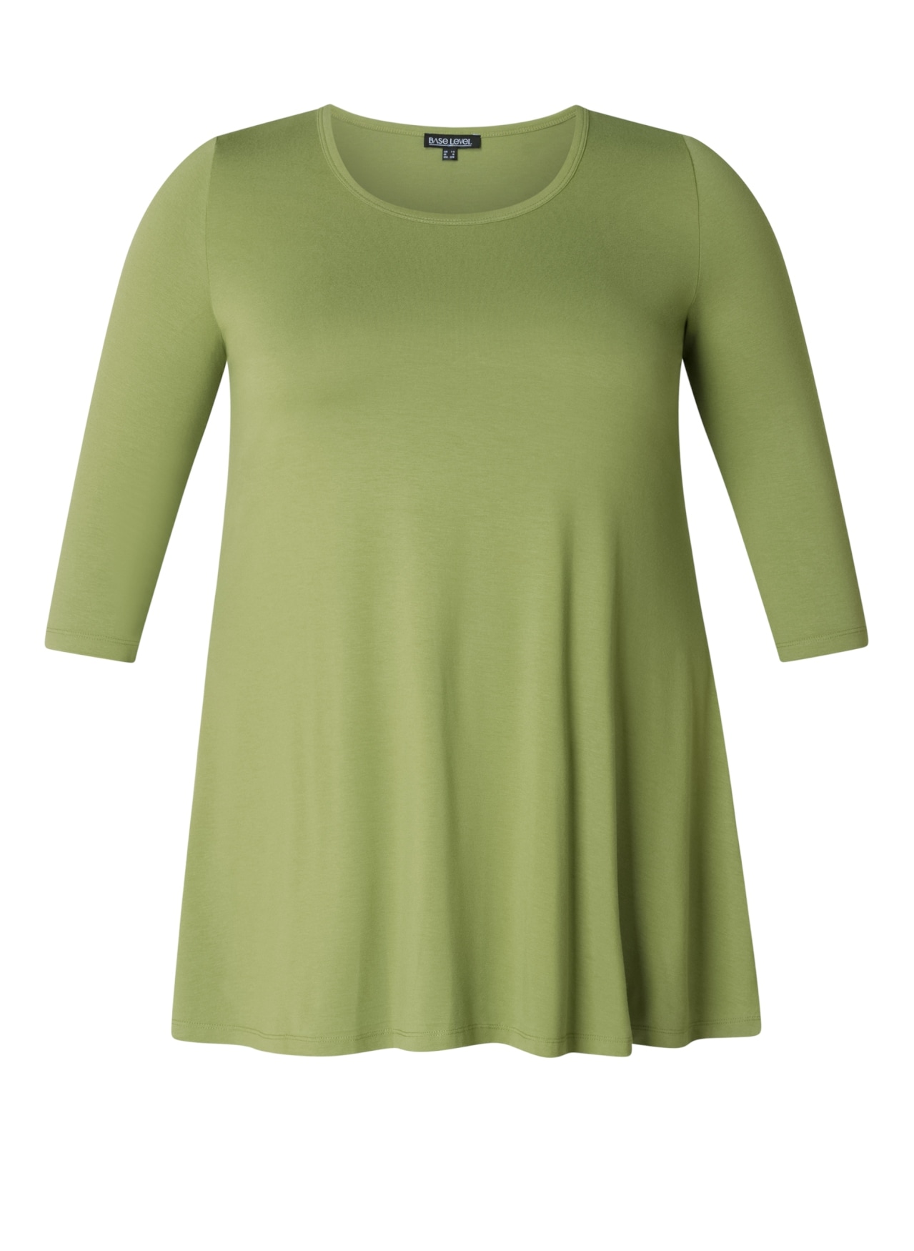 Base Level Curvy Tunikashirt »Aria« mit Rundhalsausschnitt