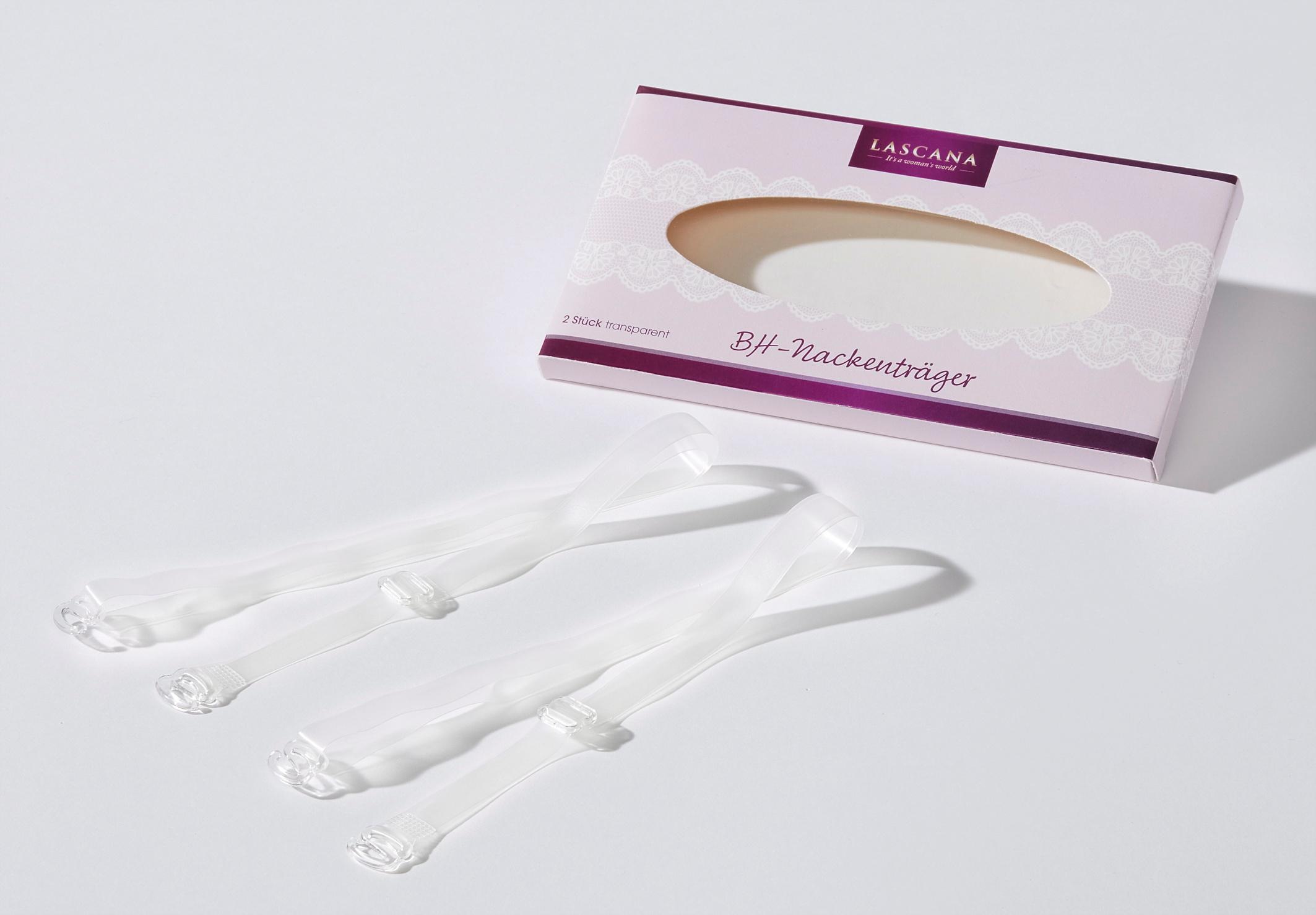 Image of LASCANA BH-Nackenträger, (1 Paar), transparent, leicht austauschbar bei Ackermann Versand Schweiz