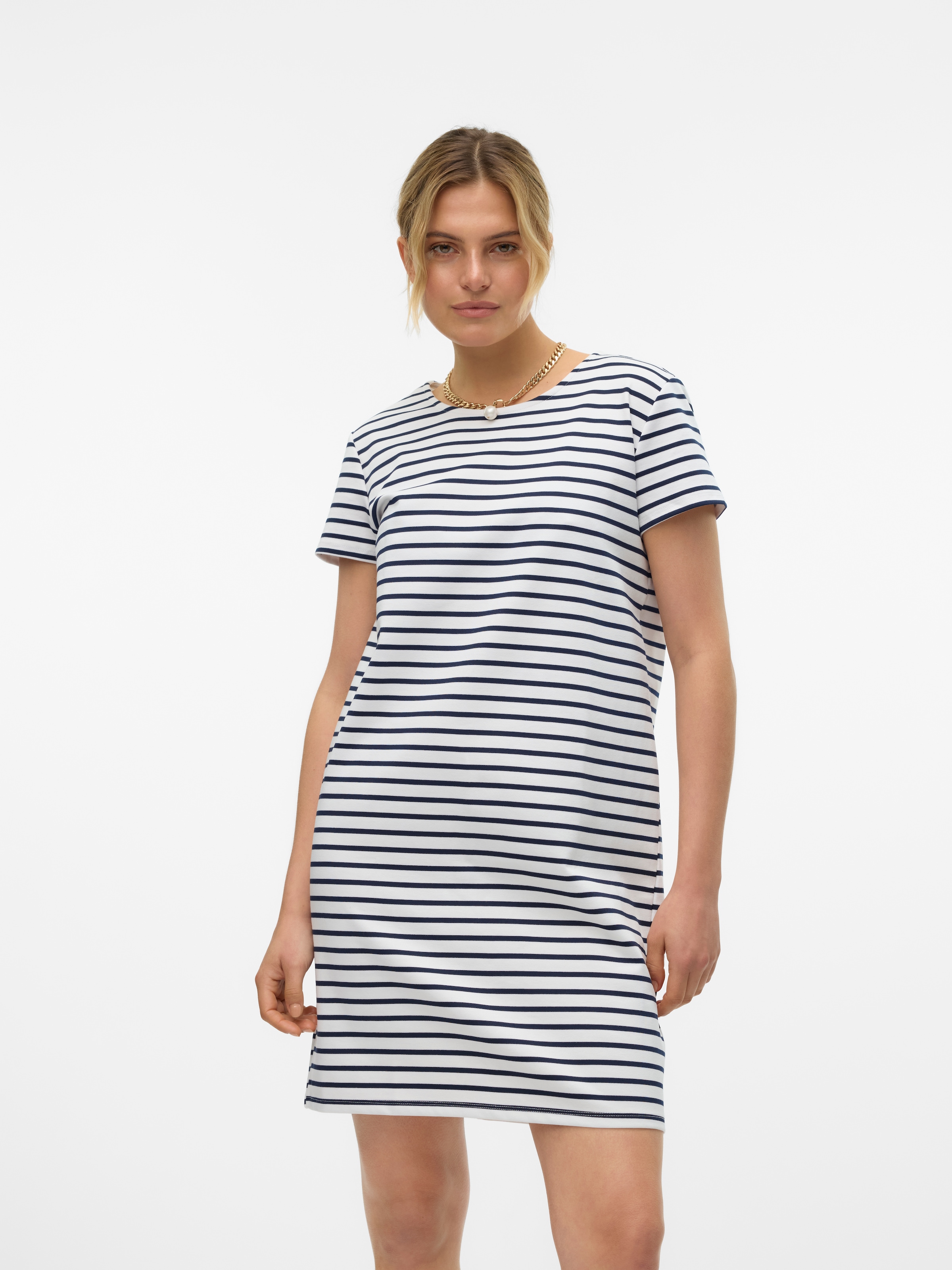 Image of Vero Moda Minikleid "VMABBY SS SHORT ZIP DRESS JRS NOOS" Sommerkleid