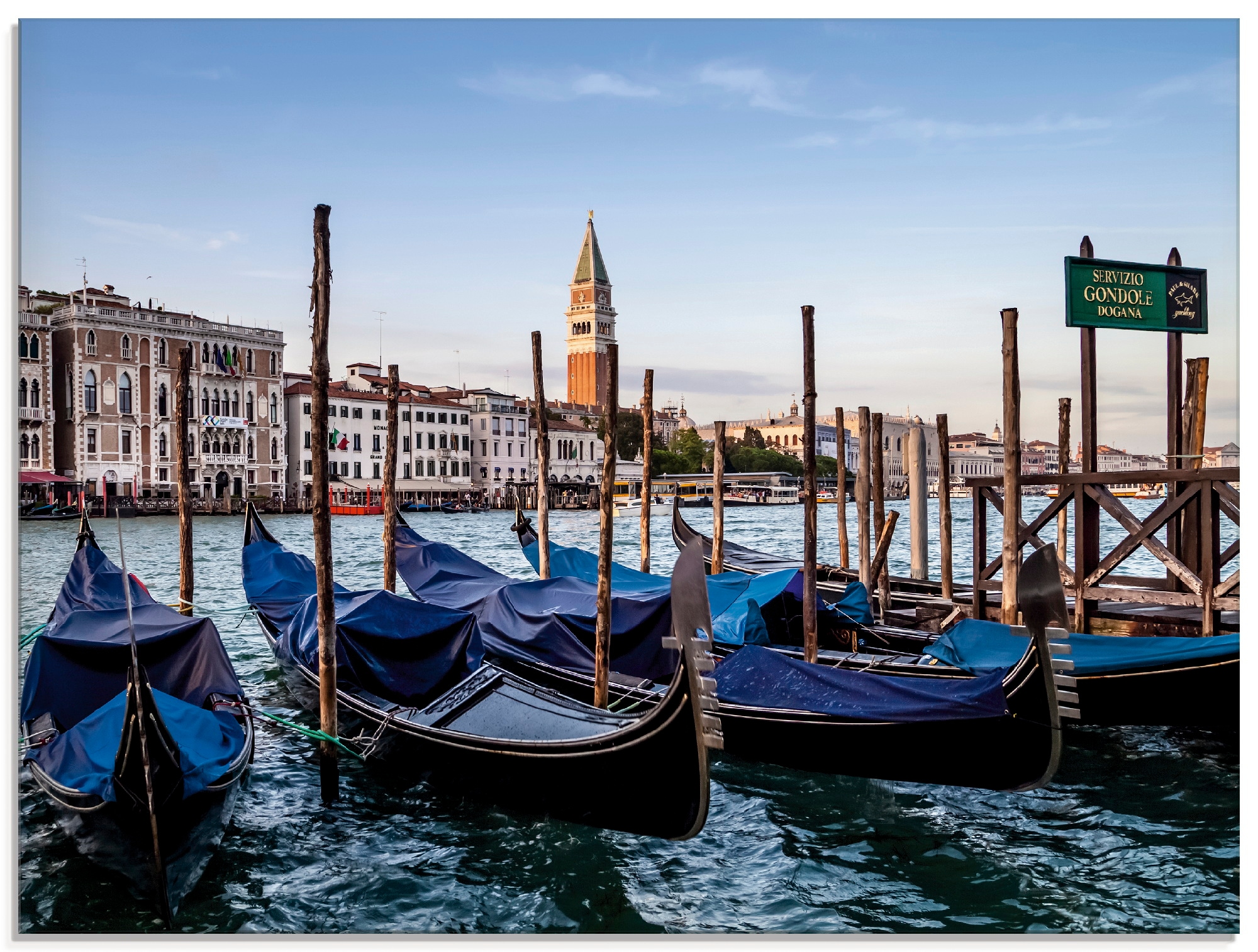 Artland Glasbild »Venedig Canal Grande Grössen jetzt Schiffe, verschiedenen St.), Gondeln«, mit kaufen (1 in & Boote