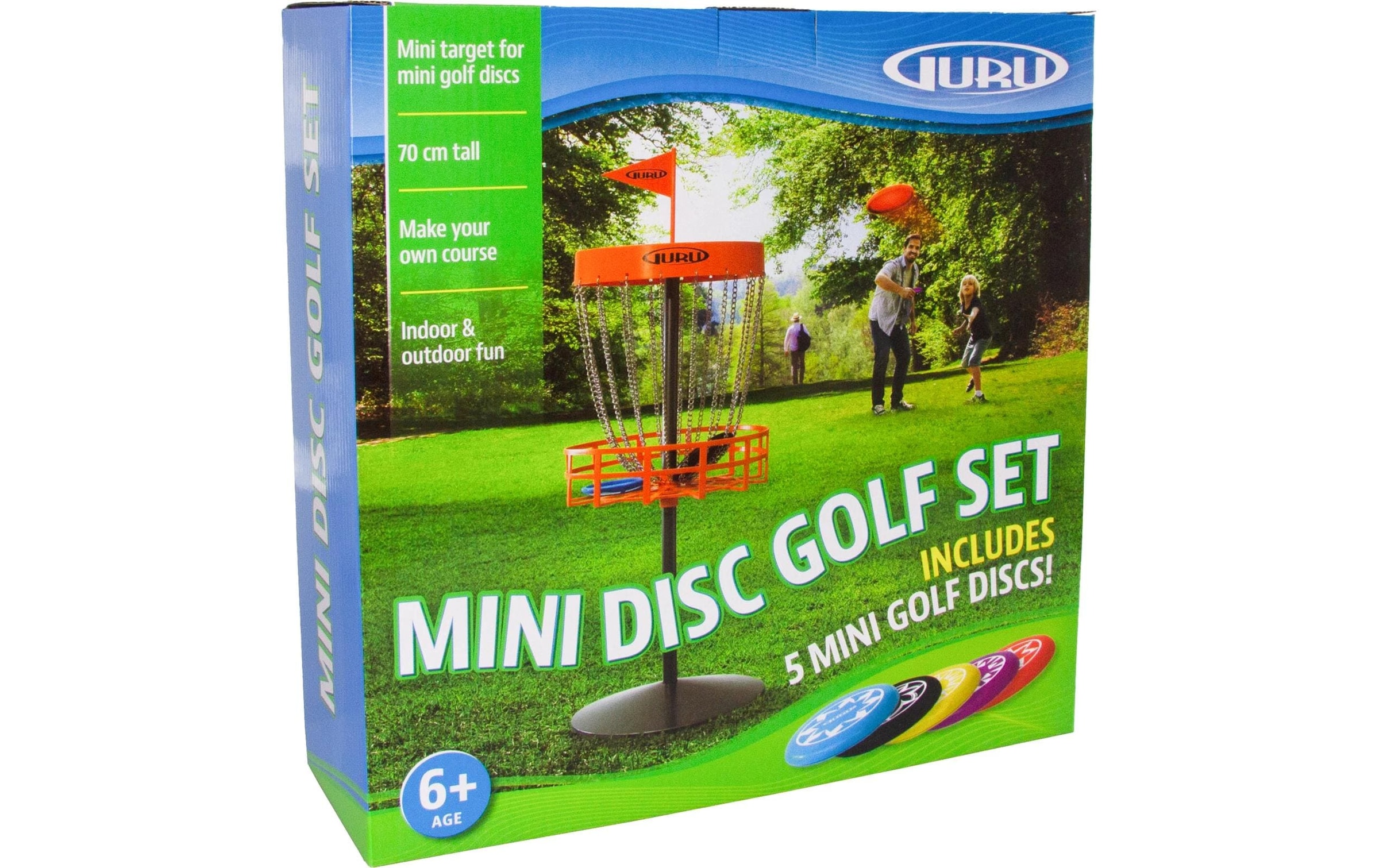 Schildkröt Funsports Jeu »Guru Disc Golf Mini Basket Set inkl. 5 Scheiben«