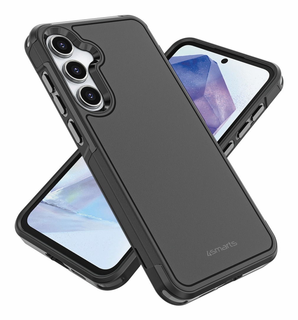 4smarts Handyhülle »Defend Case für Samsung Galaxy A55«, Backcover, Schutzhülle, Handyschutzhülle, Case, Schutzcase, stossfest