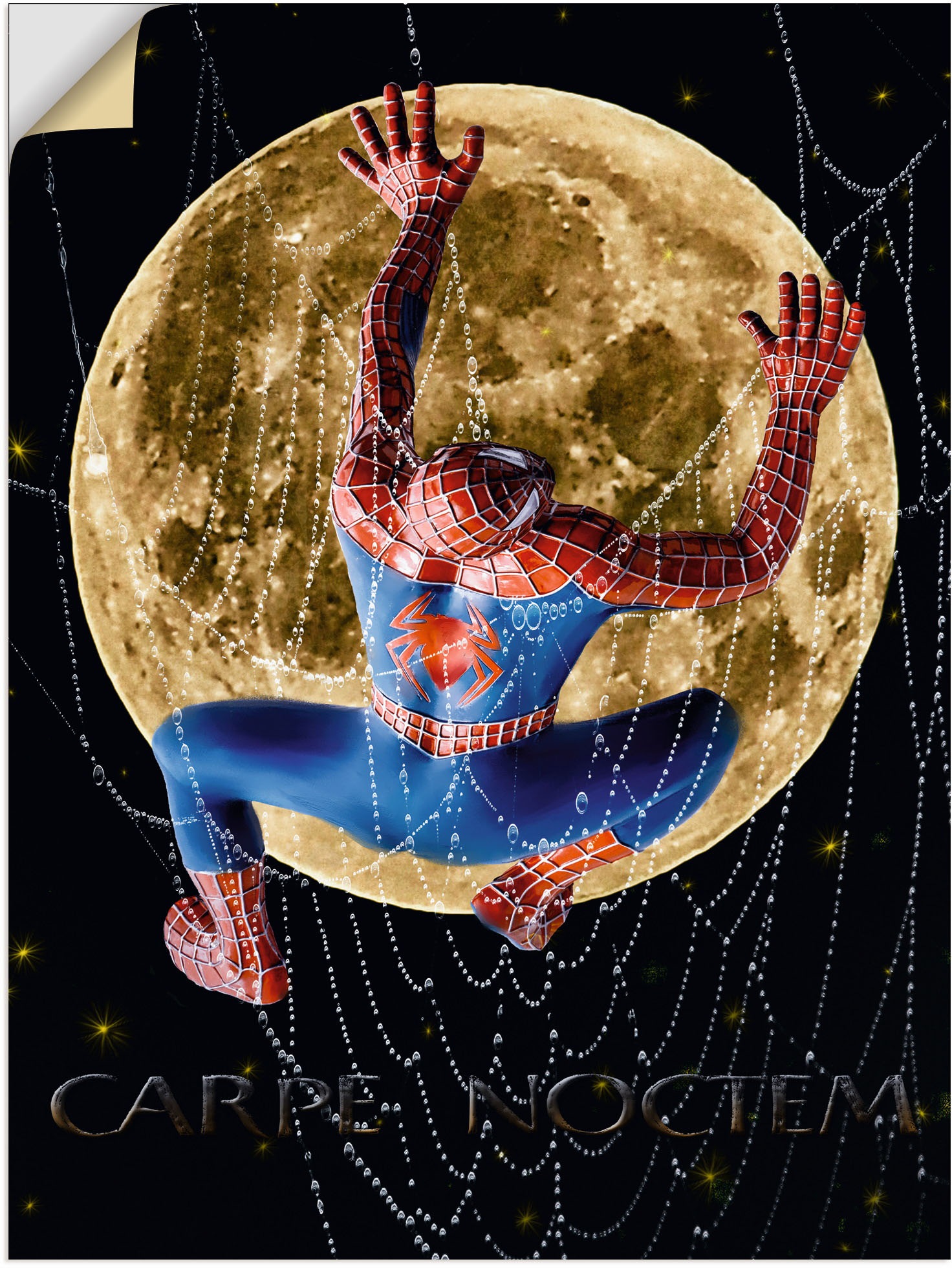 Image of Artland Wandbild »Nutze die Nacht«, Film, (1 St.), in vielen Grössen & Produktarten - Alubild / Outdoorbild für den Aussenbereich, Leinwandbild, Poster, Wandaufkleber / Wandtattoo auch für Badezimmer geeignet bei Ackermann Versand Schweiz