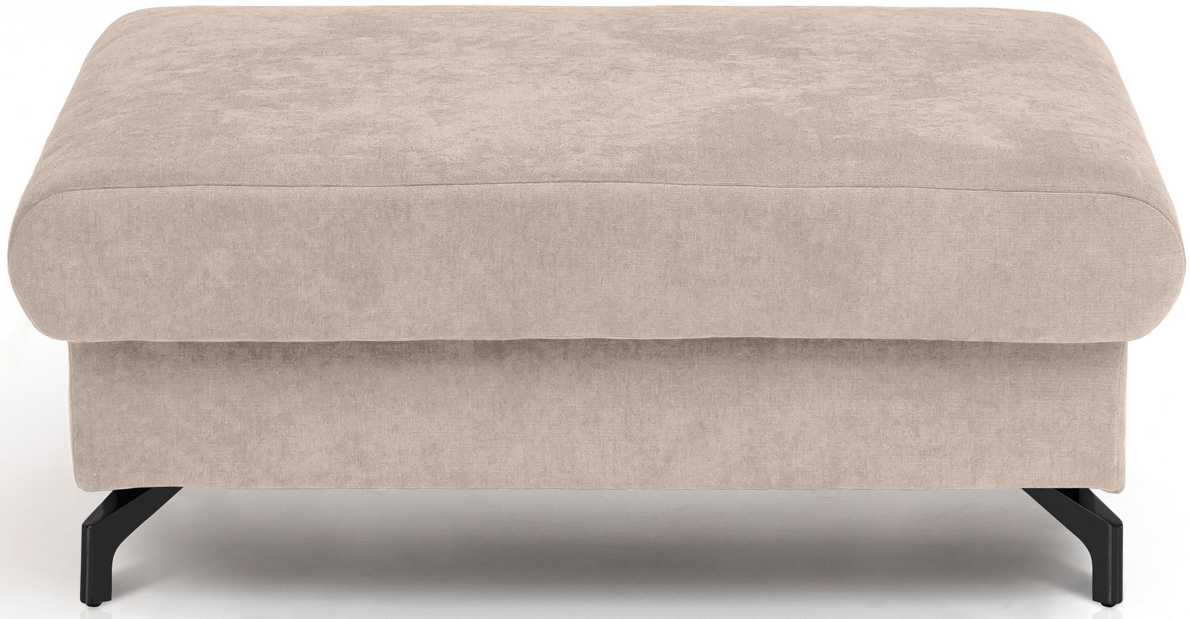 COTTA Polstergarnitur »Komaris L-Form«, (Set), Set bestehend aus: Ecksofa mit Kopfteilverstellung & Hocker