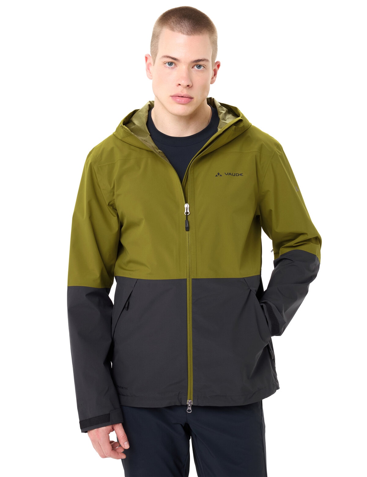 VAUDE Veste d'extérieur »MEN'S NEYLAND 2.5L JACKET« mit Kapuze sportlicher Stil, mit Kapuze, wasserdicht