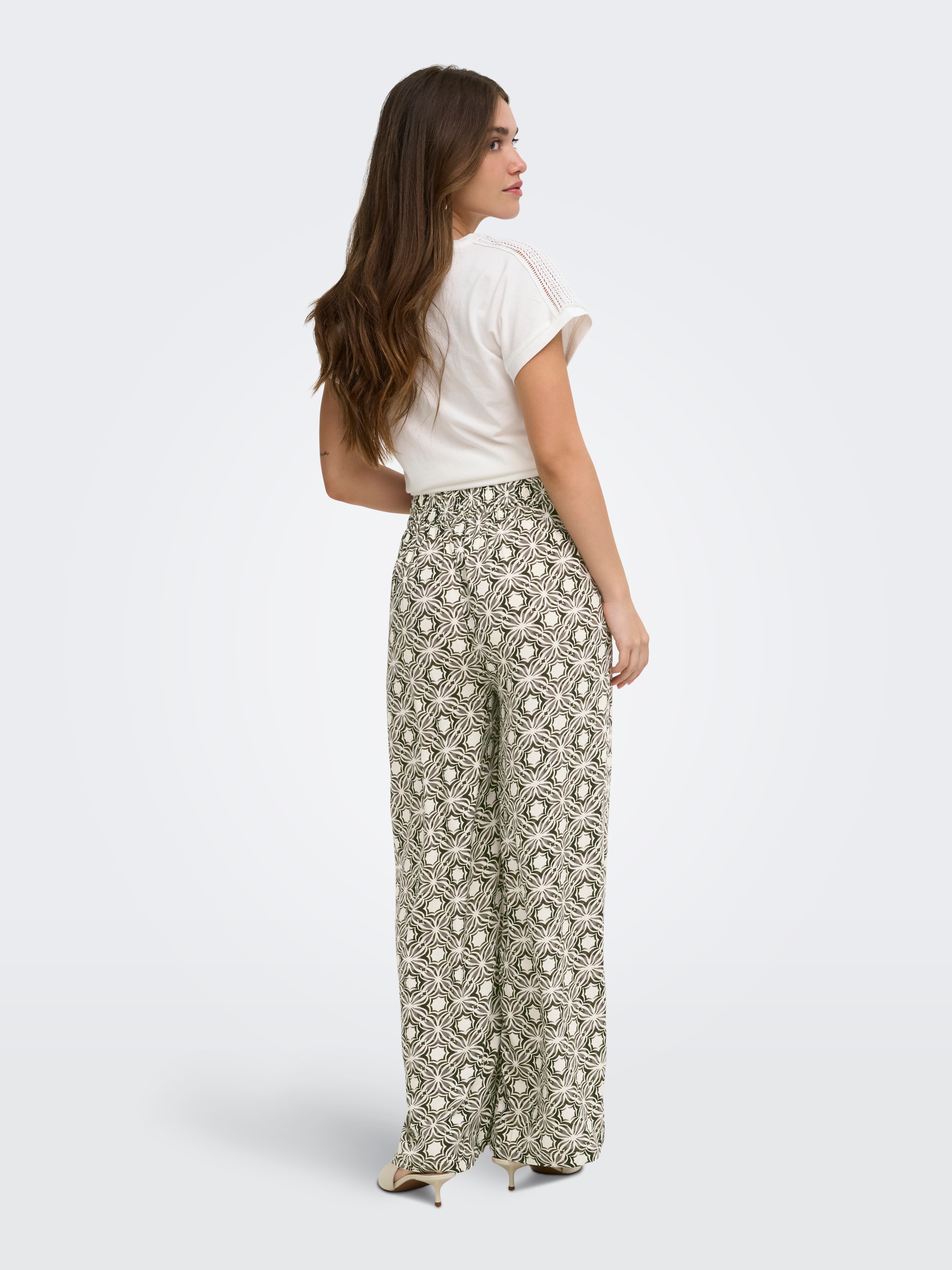 ONLY Schlupfhose »ONLSILVA LOOSE PANTS WVN NOOS«  Viskose, regular fit