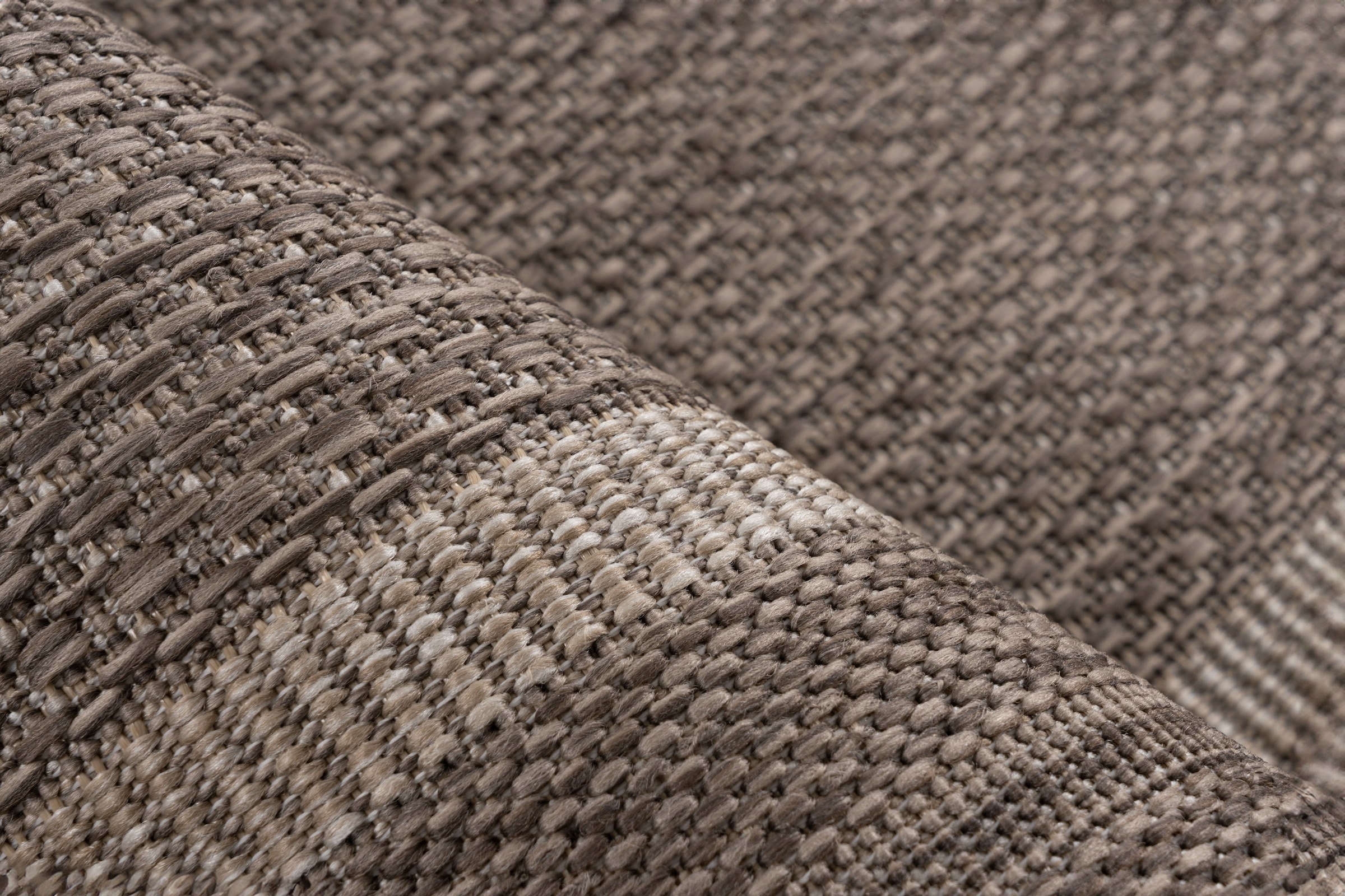 Kayoom Teppich »Nibru 325« rechteckig 5 mm Höhe Flachgewebe, In- und Outdoor geeignet, schnell trocknend