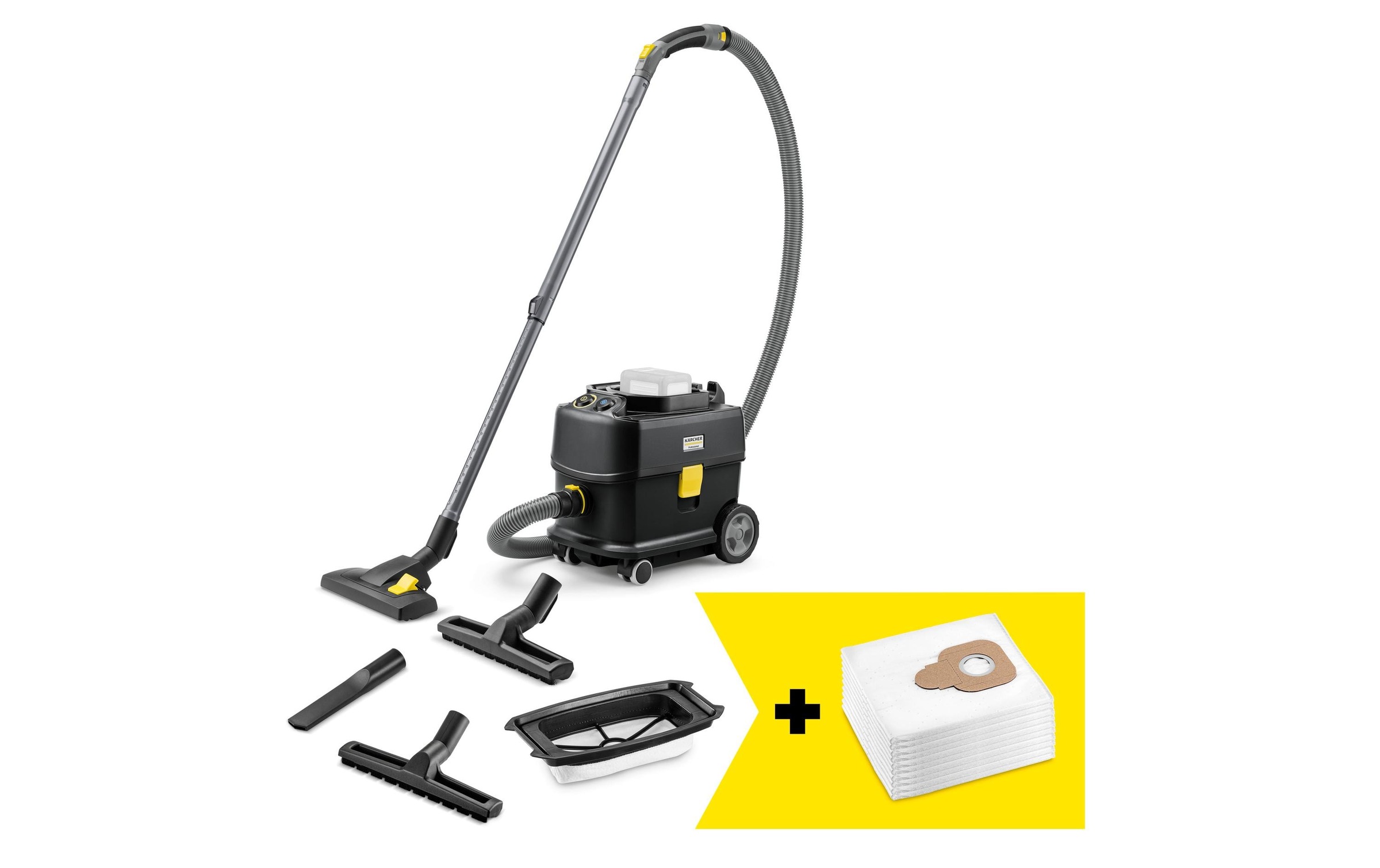 Image of Kärcher Professional Akku-Rucksackstaubsauger "T 10/1 Bp Adv Hepa GoFurther (EU)"