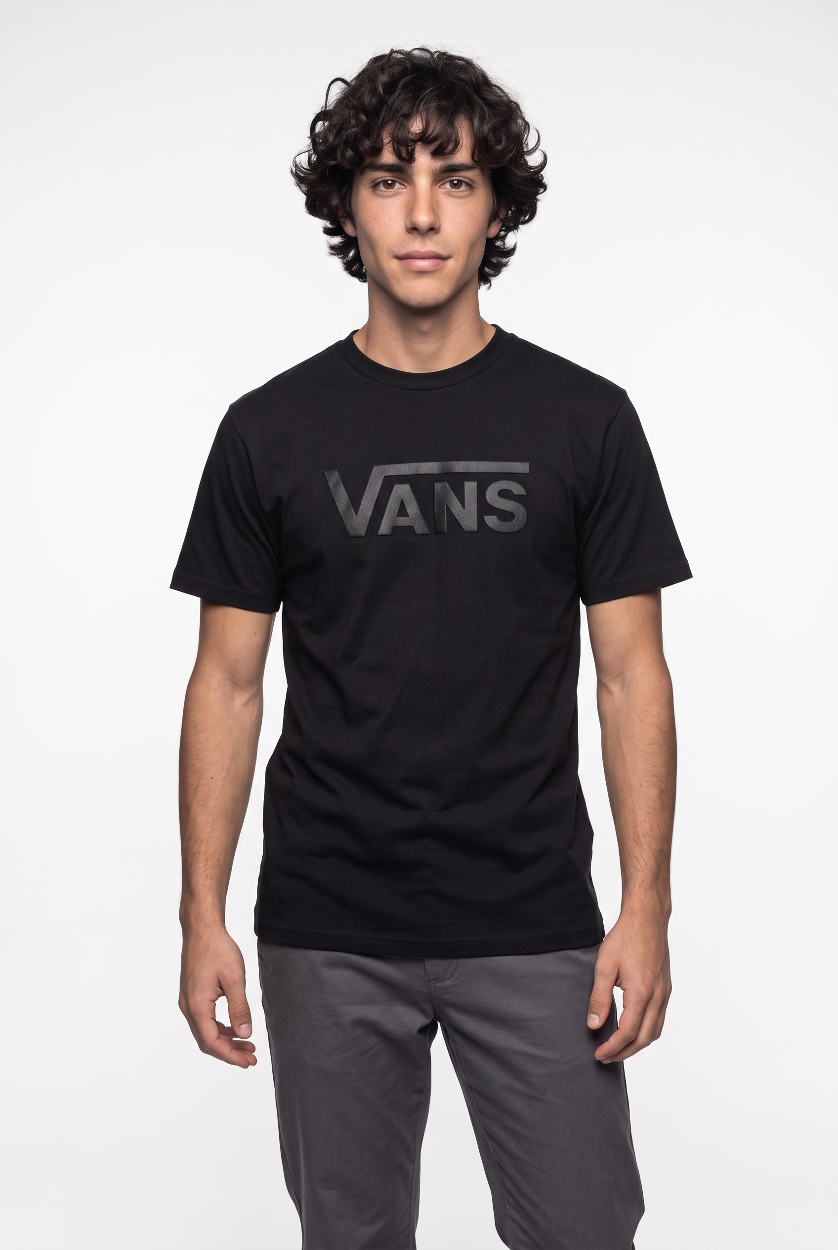 Image of Vans T-Shirt "Classic Drop V SS Crew Tee-B" mit sportlichem Stil, Kurzarmdesign, Rundhalsausschnitt