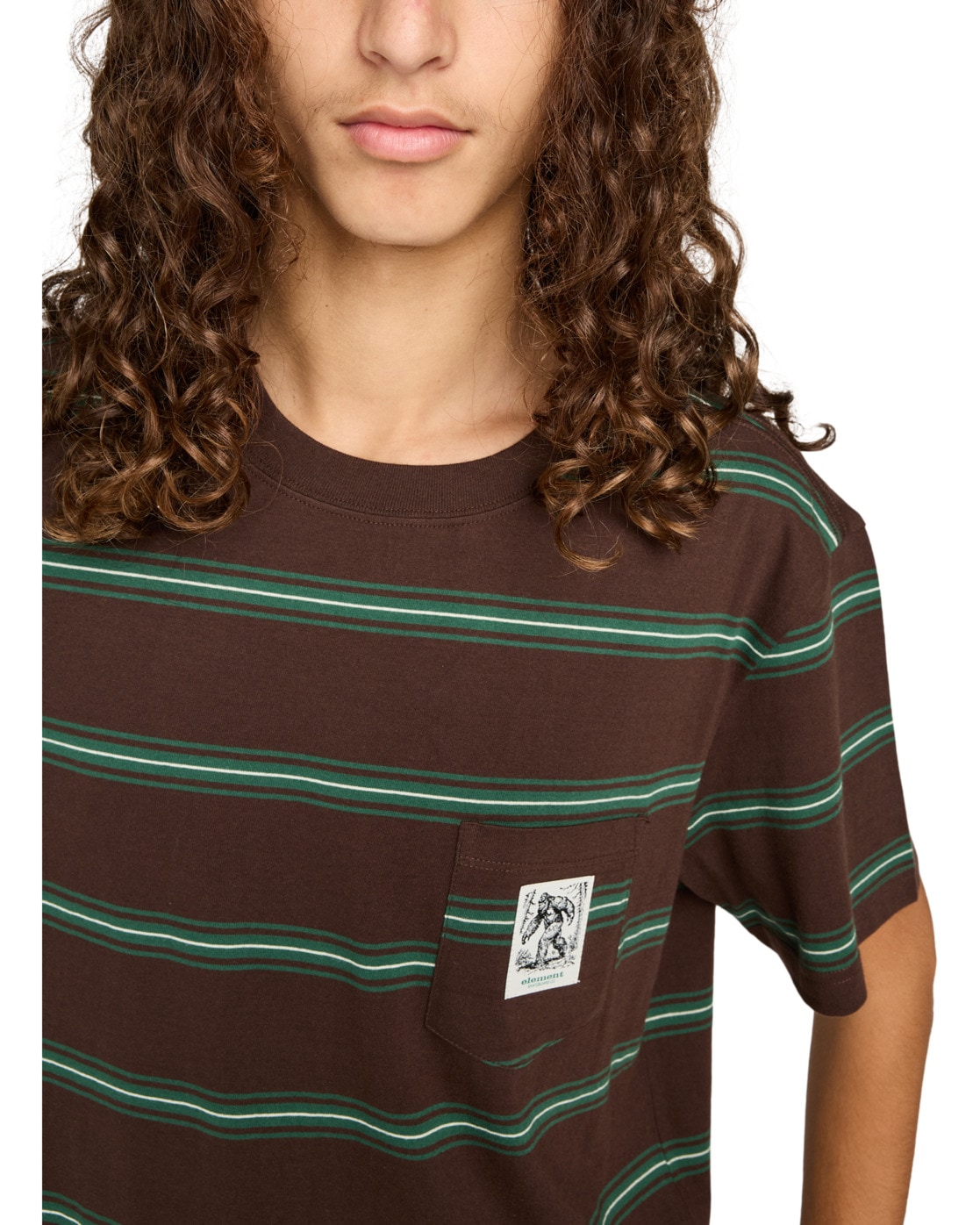 Element Shirt à col rond »Bigfoot Pocket Label«