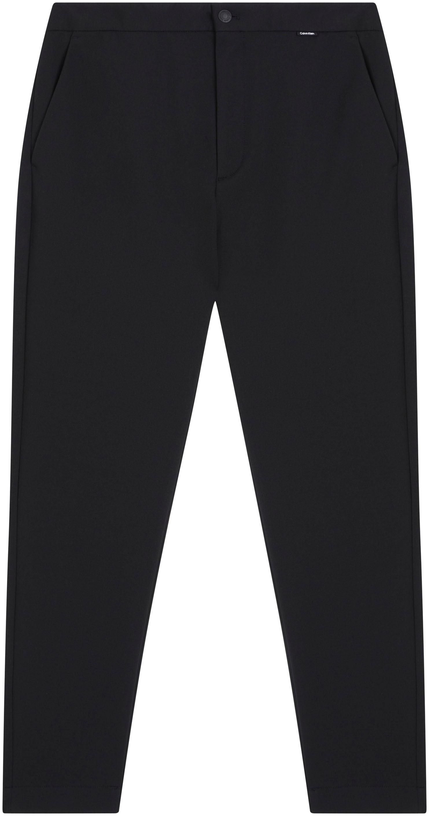 Calvin Klein Big&Tall Chinohose »BT_COMFORT KNIT TAPERED PANT«, in grossen Grössen mit Logoprägung