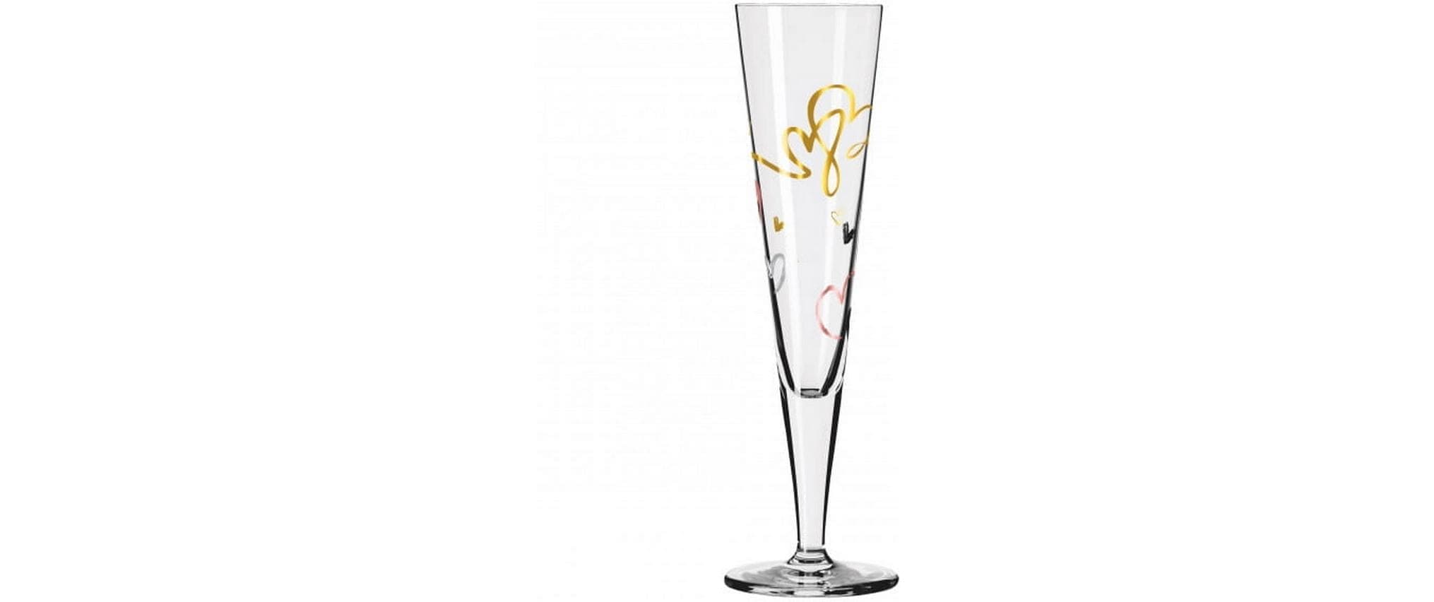 Ritzenhoff Champagnerglas »Goldfarbennacht F23 205 ml, 2 Stück«