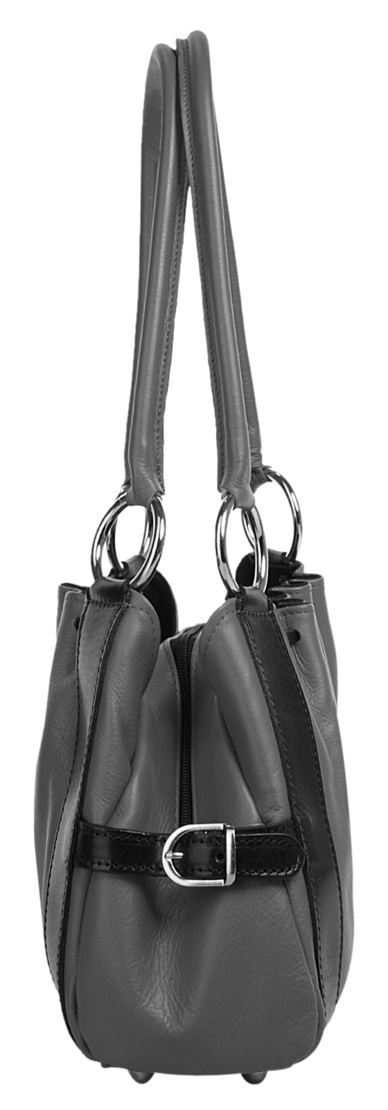 Samantha Look Henkeltasche, echt Leder, Made in Italy