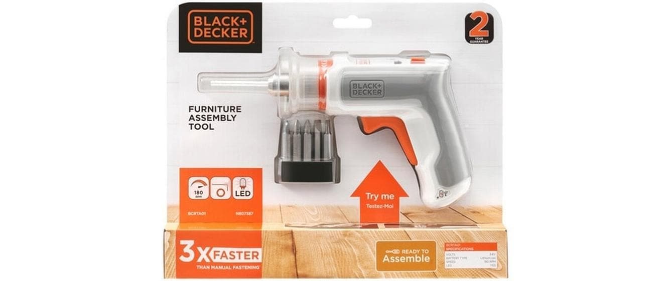 Black + Decker Akku-Schrauber »BCRTA01-XJ 3,6 V«