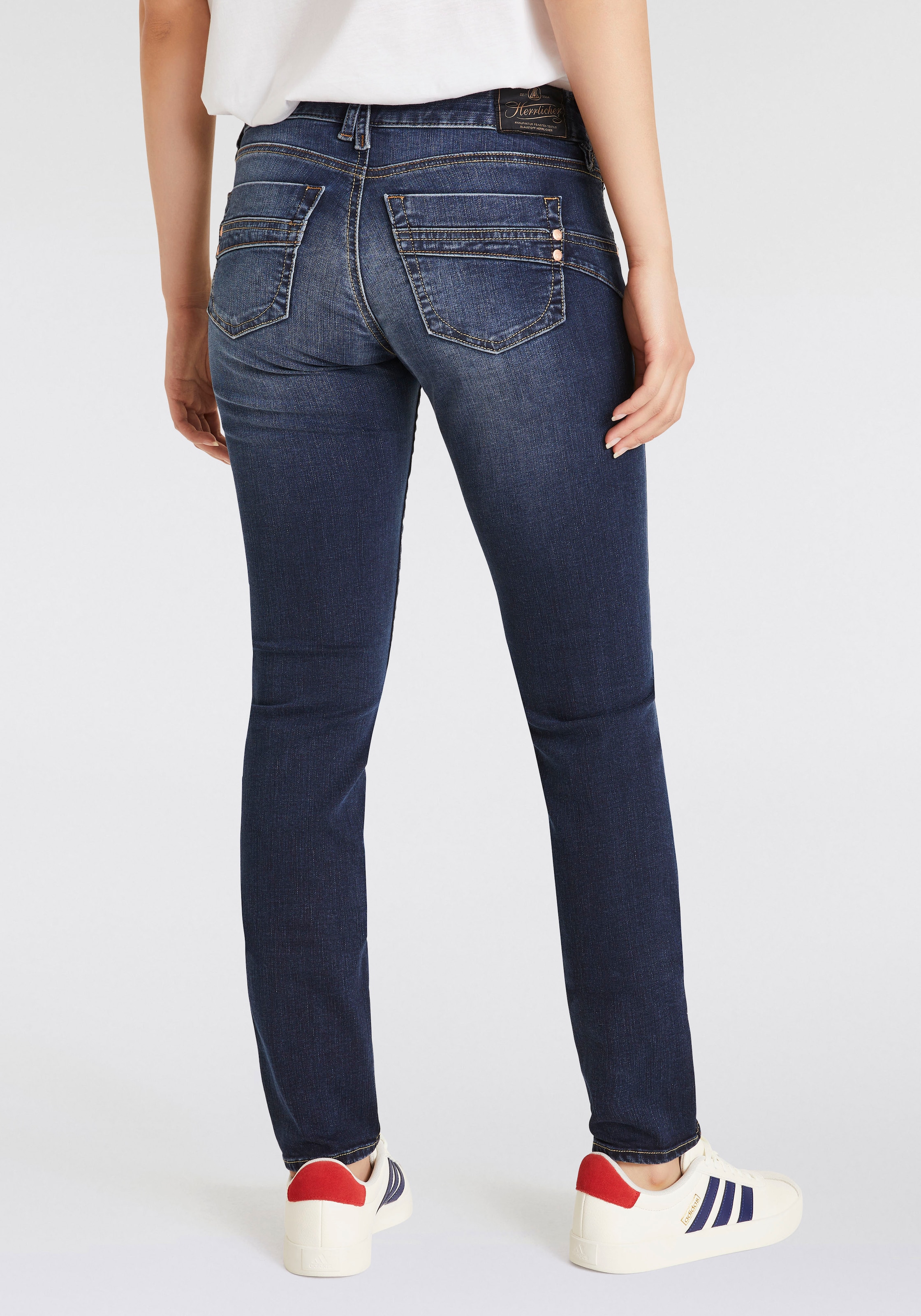 Herrlicher Slim-fit-Jeans »Touch Slim Denim Stretch«, im Five-Pocket Style