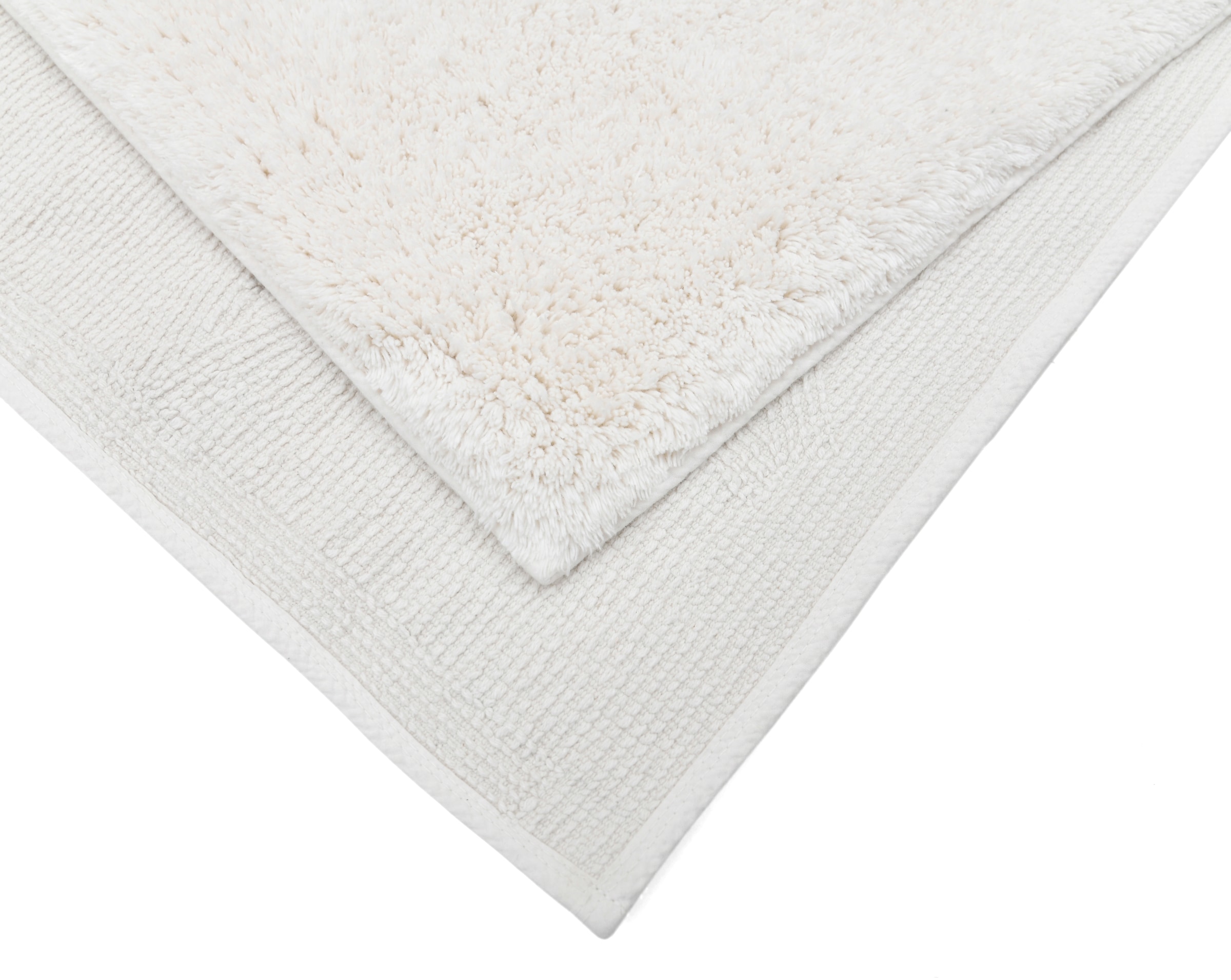 GOODproduct Badematte »Marie, Badvorleger, Badezimmer Teppich« Höhe 13 mm rutschhemmend beschichtet fussbodenheizungsgeeignet | strapazierfähig Badteppich, Stern Motiv, Hoch-Tief-Struktur, auch als Set