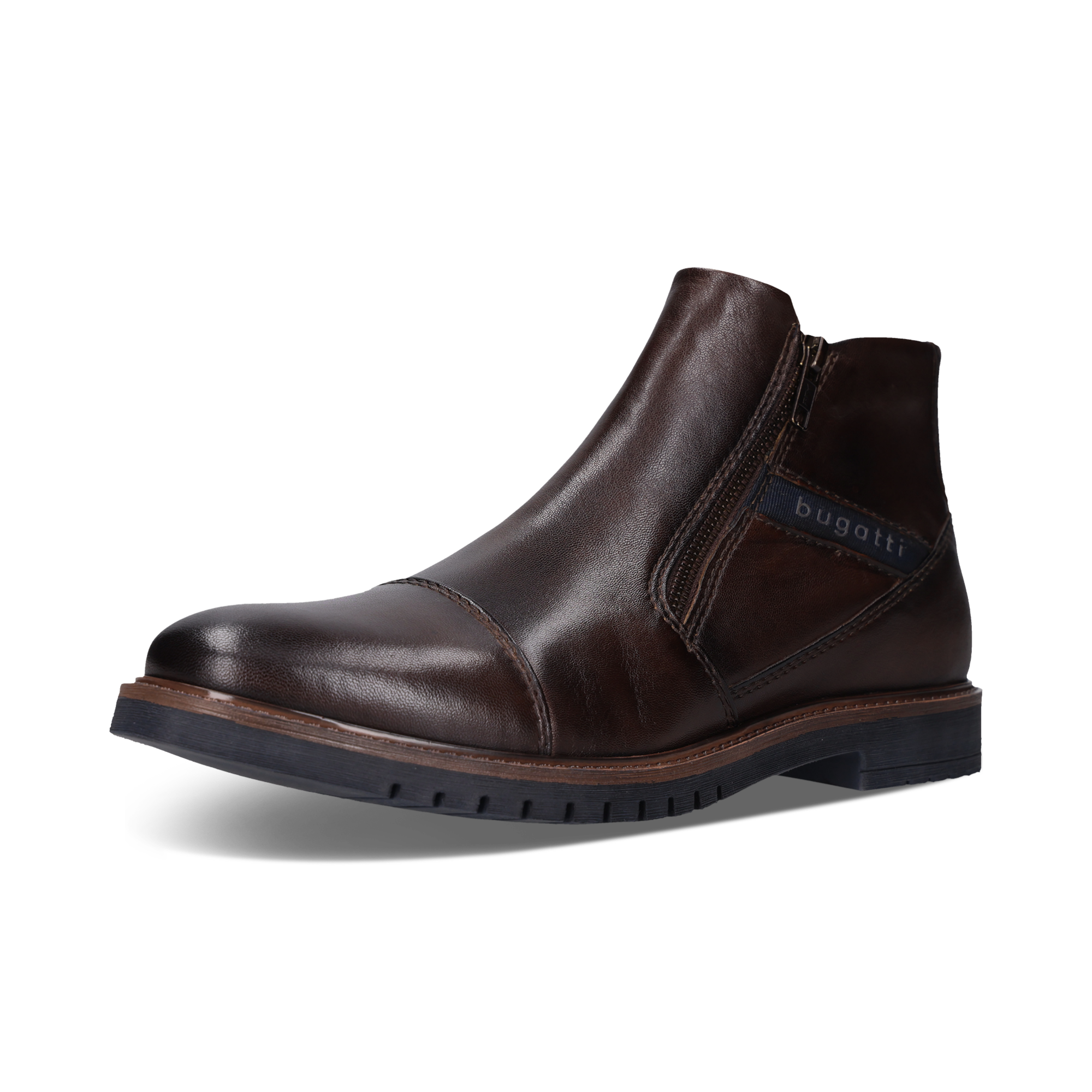 bugatti Stiefelette  Boots mit beidseitigen Reissverschlüssen