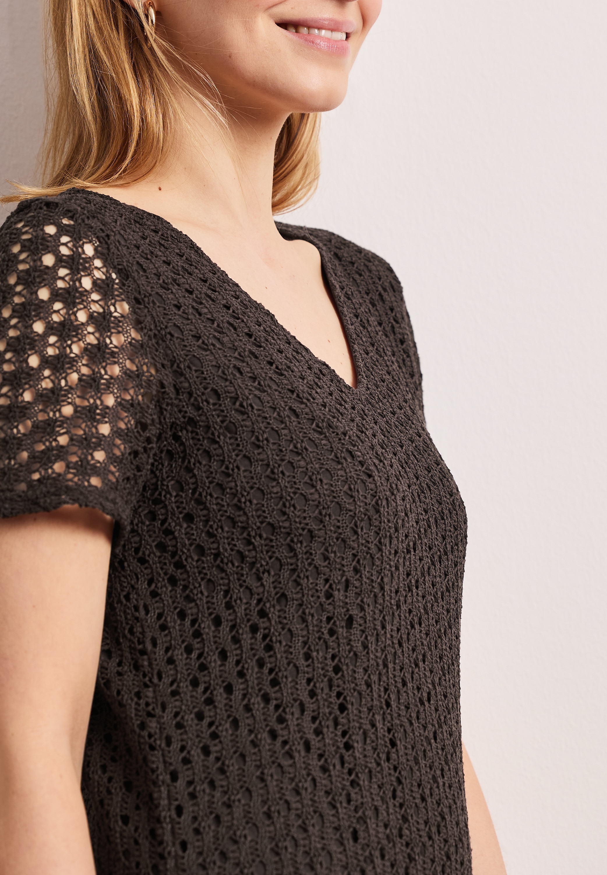 STREET ONE Robe midi en dentelle