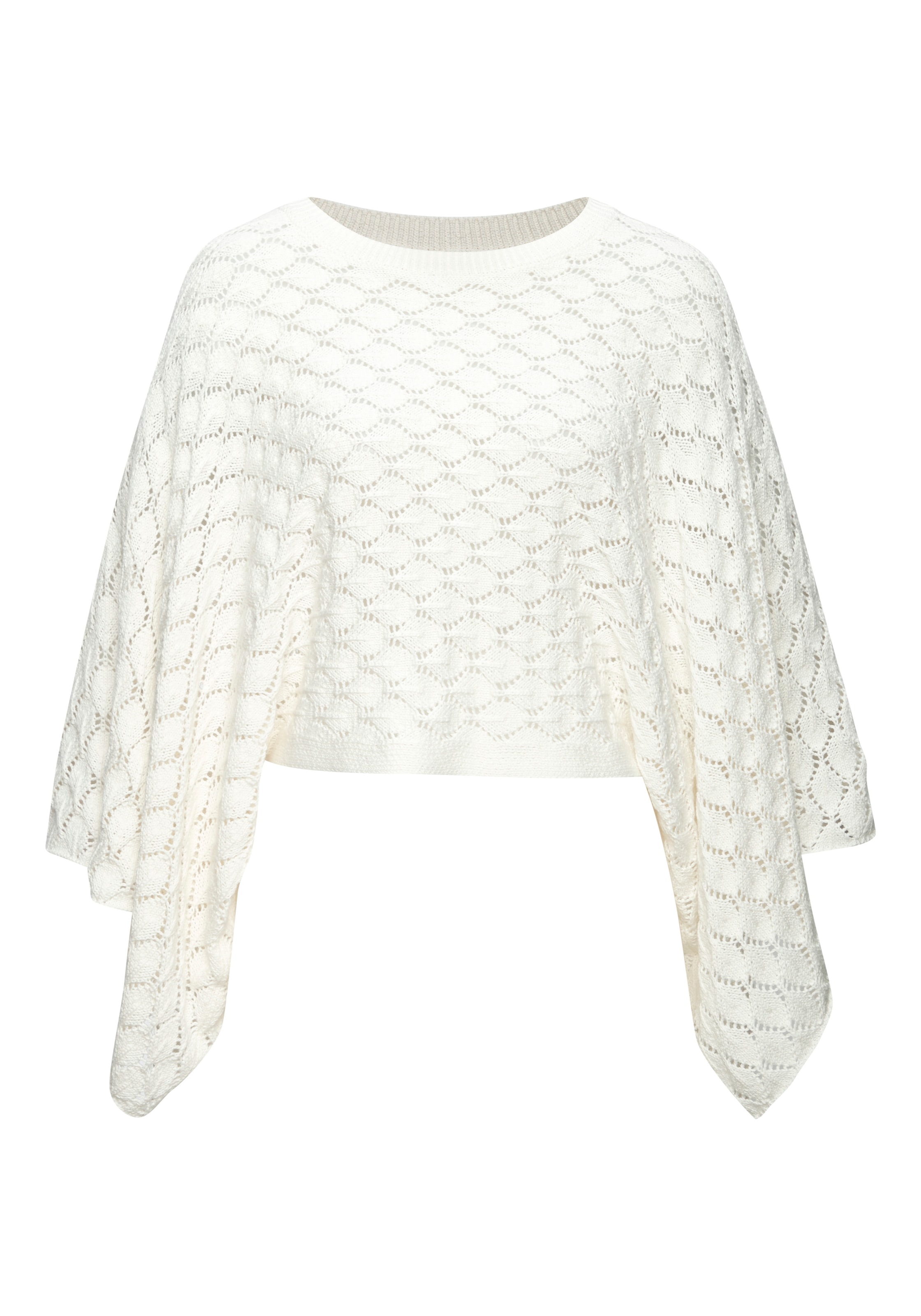 French Connection Pull ajouré , leicht transparenter Strandpullover