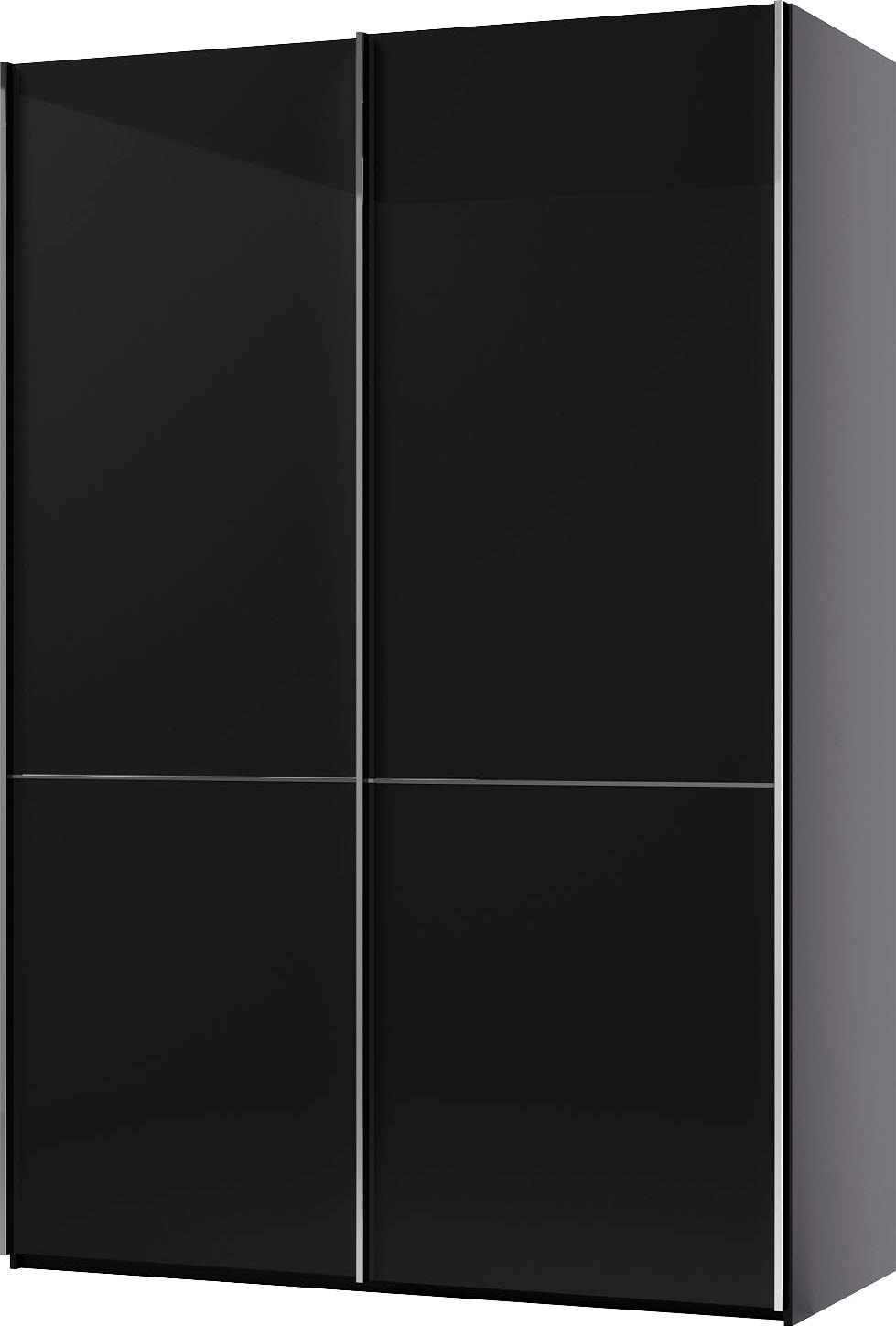 Musterring Armoire à portes coulissantes »Imola W« incl. étagères et tringles à vêtements, avec portes en verre et surhausses
