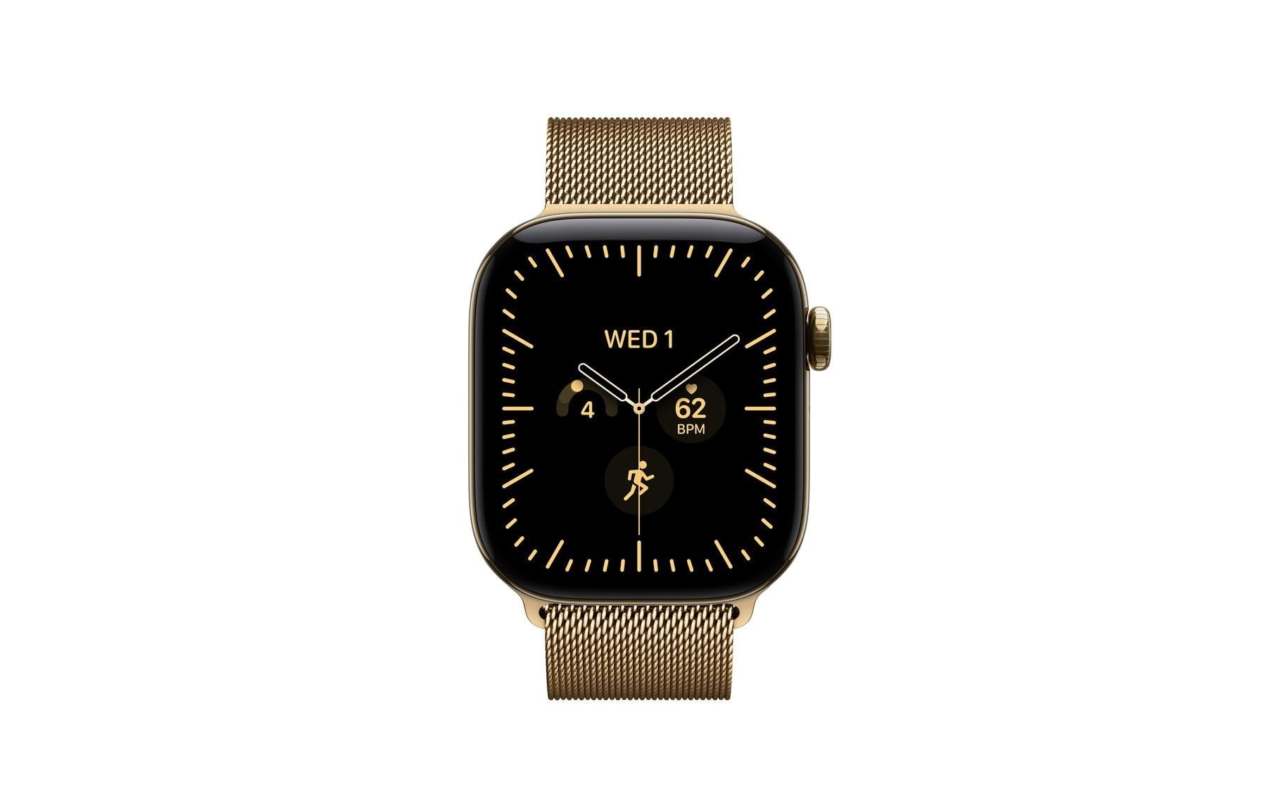 Apple Smartwatch-Armband »Milanese Loop 46 mm Radiant M/L«