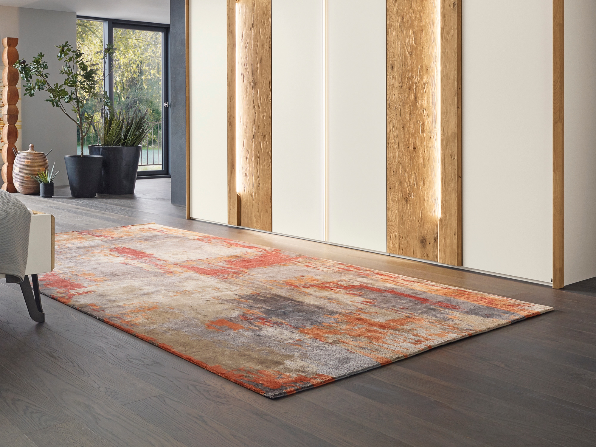 OCI DIE TEPPICHMARKE Teppich »WESTSIDE PALUNG« rechteckig 12 mm Höhe handgeknüpfter echter original Nepal Design Kurzflor Teppich, dezent