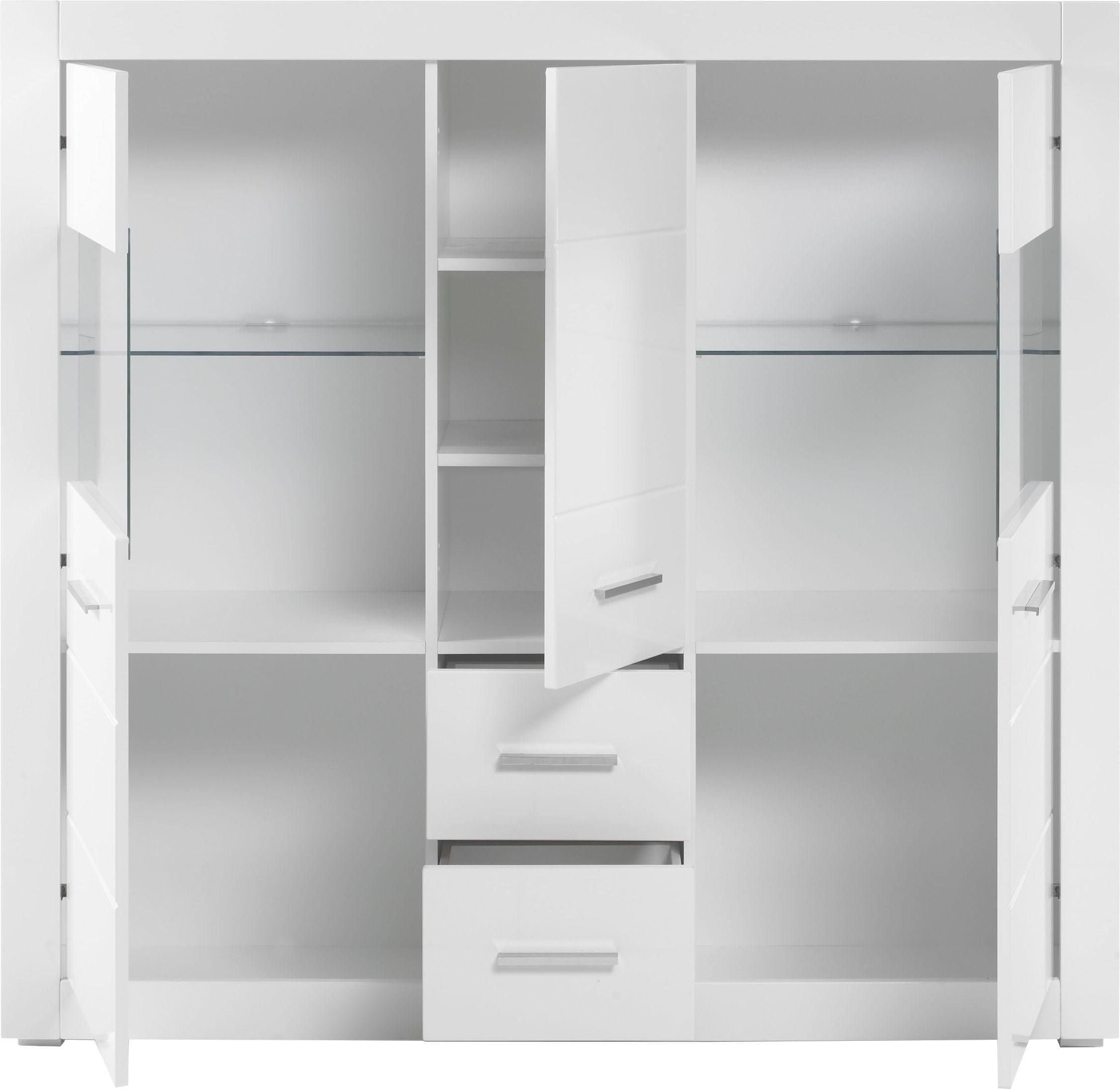 INOSIGN Highboard »BIANCO«, Breite 149 cm auf versandkostenfrei