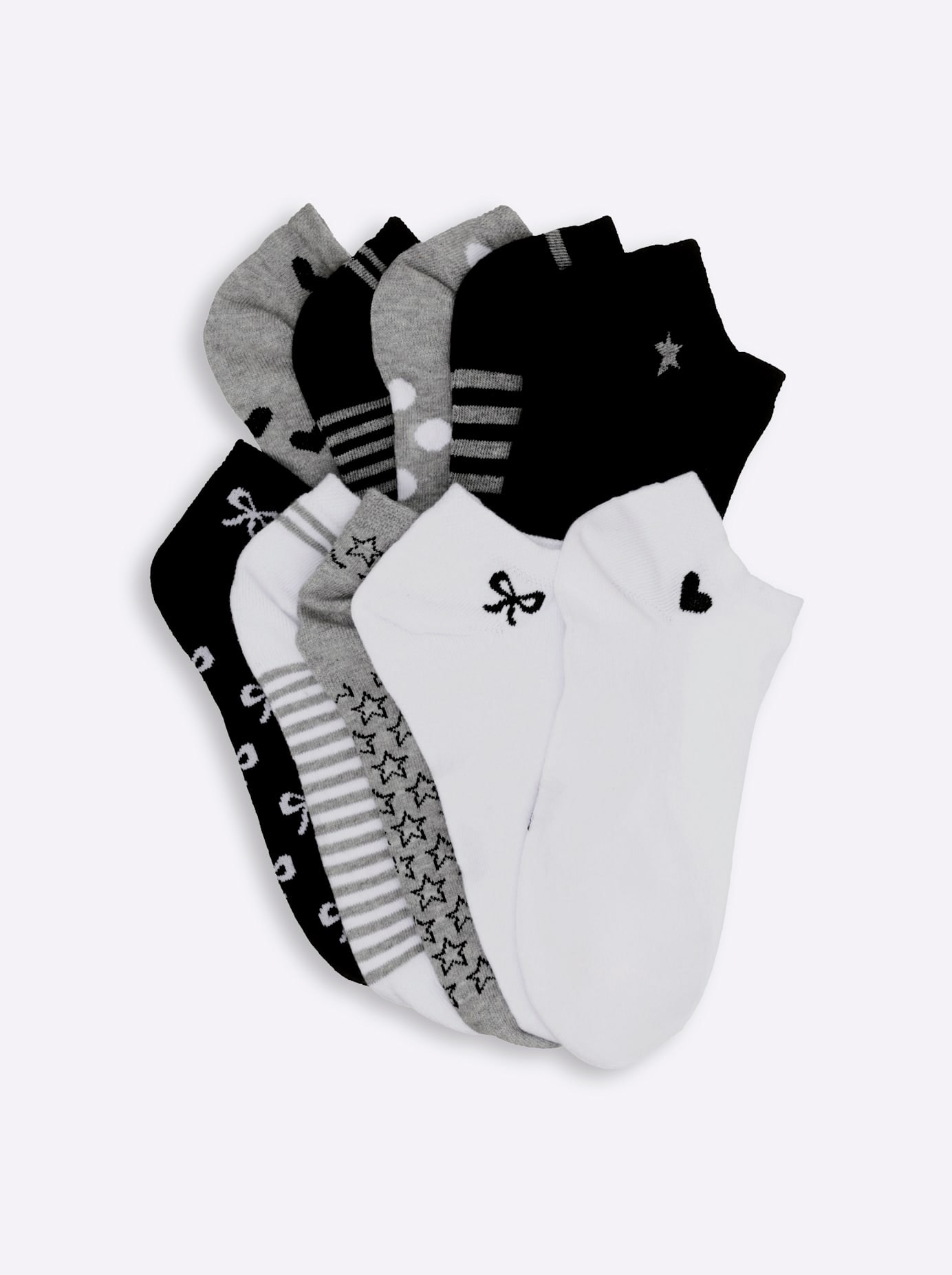 wäschepur Chaussettes de baskets 10 Couple tlg.