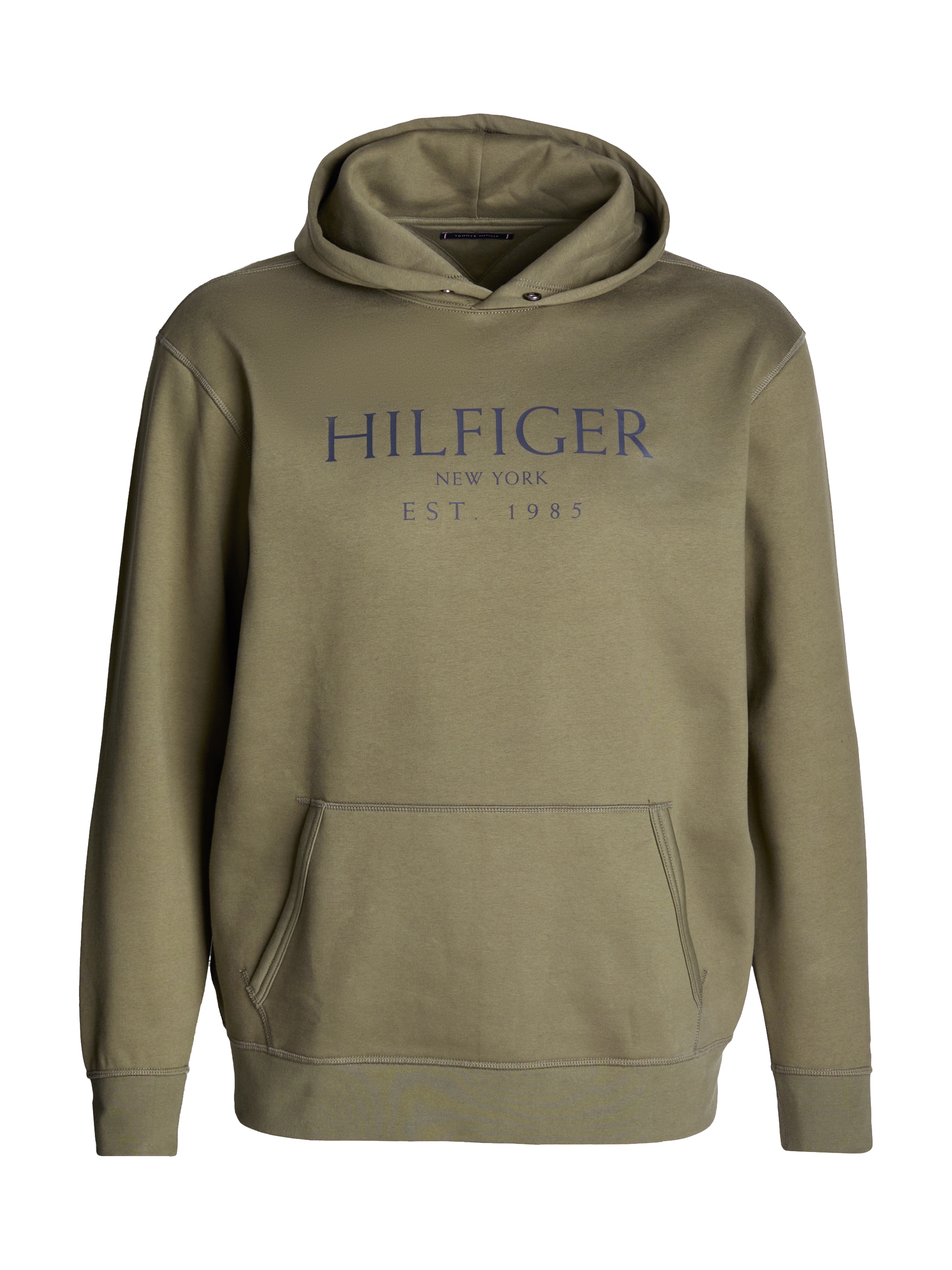 Tommy Hilfiger Big & Tall Hoodie »BT-BIG HILFIGER HOODY-B«, in Grossen Grössen, mit Logostickerei am Ärmel