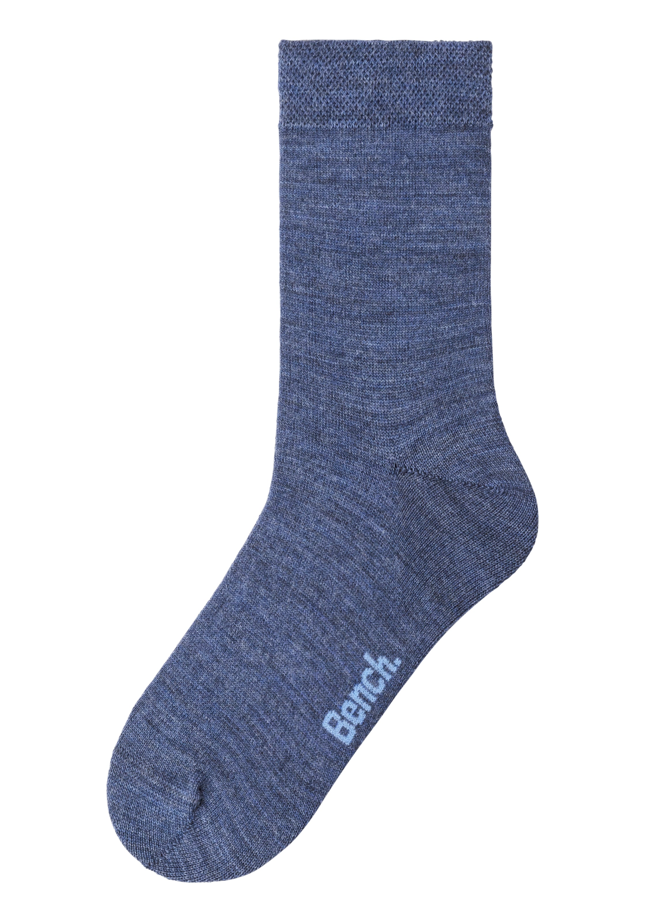 Bench. Socken, (Packung, 3 Paar), Damensocken aus flauschigem Material mit wärmender Wolle