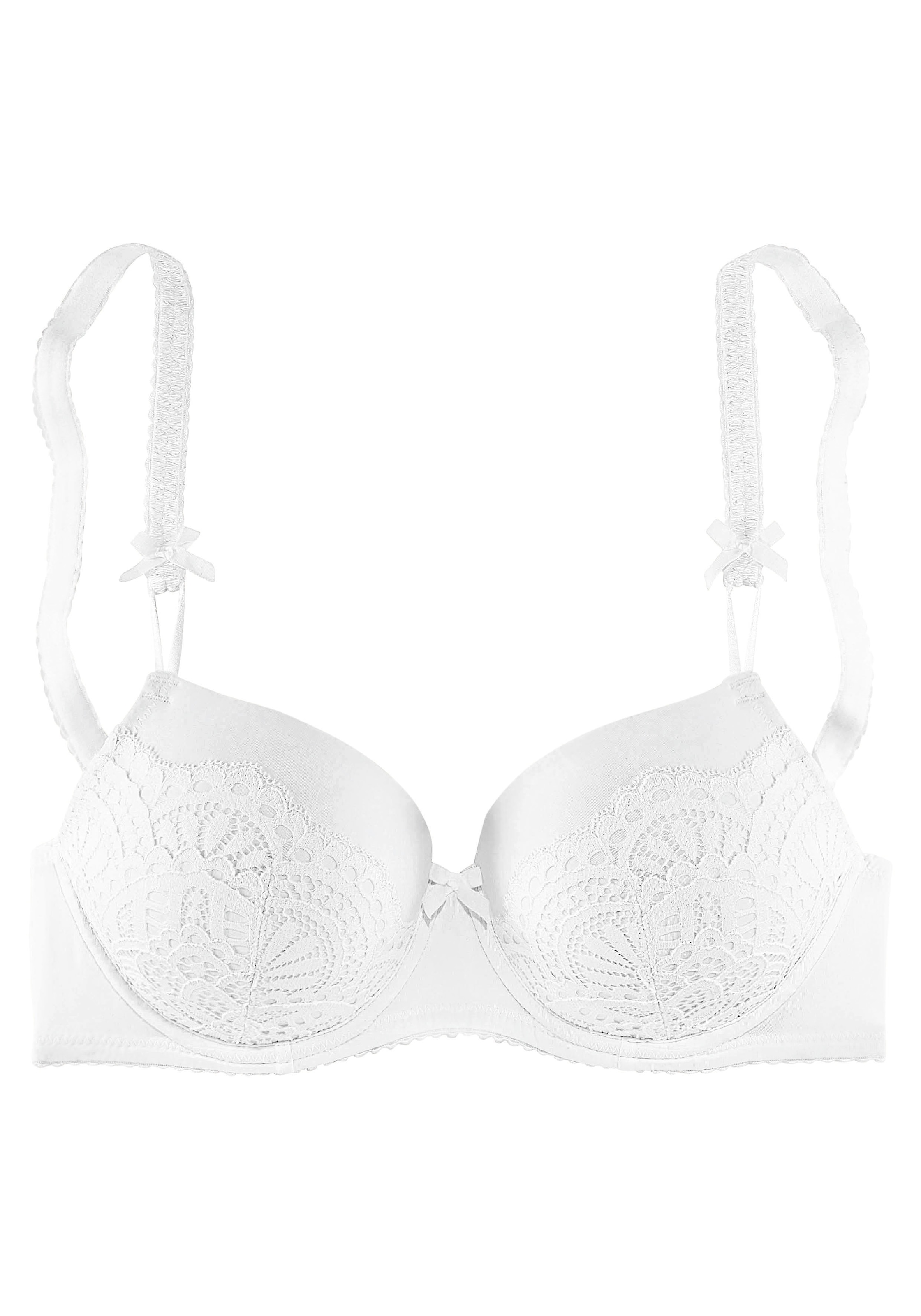 LASCANA Schalen-BH »Aurora«, mit Bügel und zarter Spitze, Dessous
