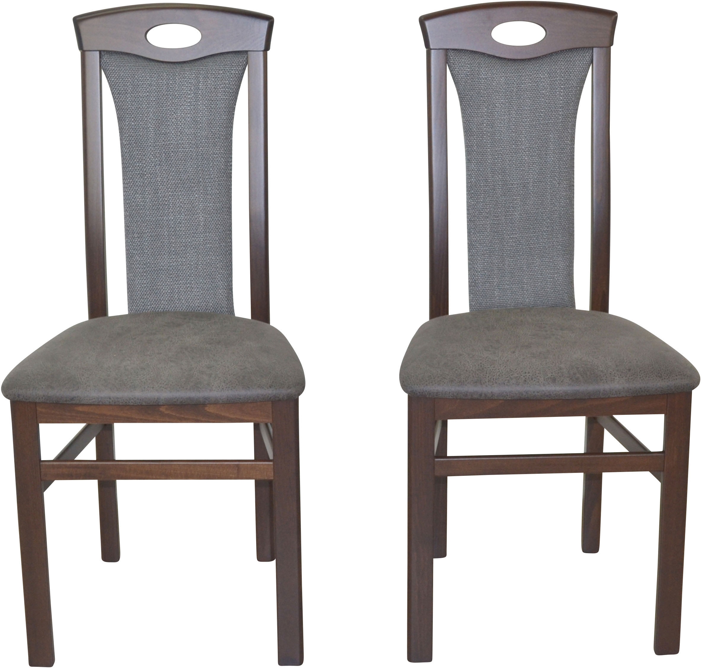 HOFMANN LIVING AND MORE Essgruppe »3tlg. Tischgruppe« Spar-Set, 3tlg. Tischgruppe, 3 Stk. tlg. Stühle montiert