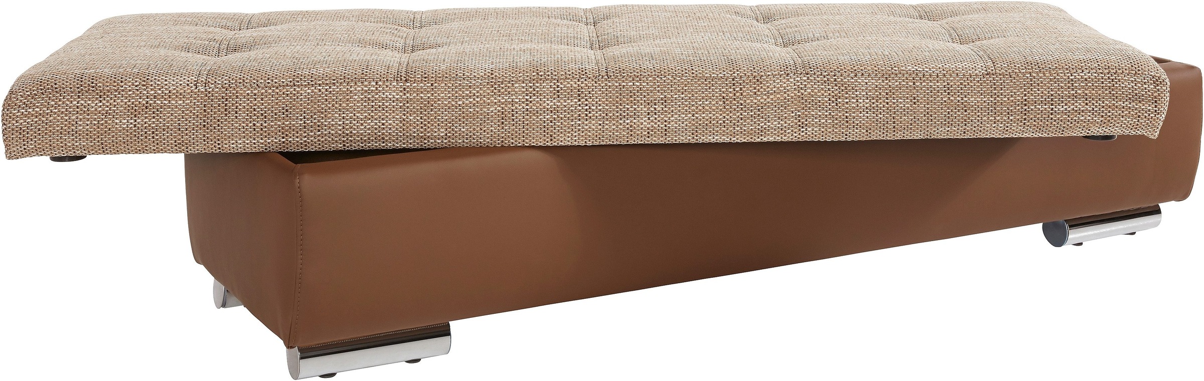 DOMO collection Hocker »Treviso XXL: B/T/H:  161/60/41 cm« mit Stauraum, auch in Cord, passend zur Serie, moderne Steppung