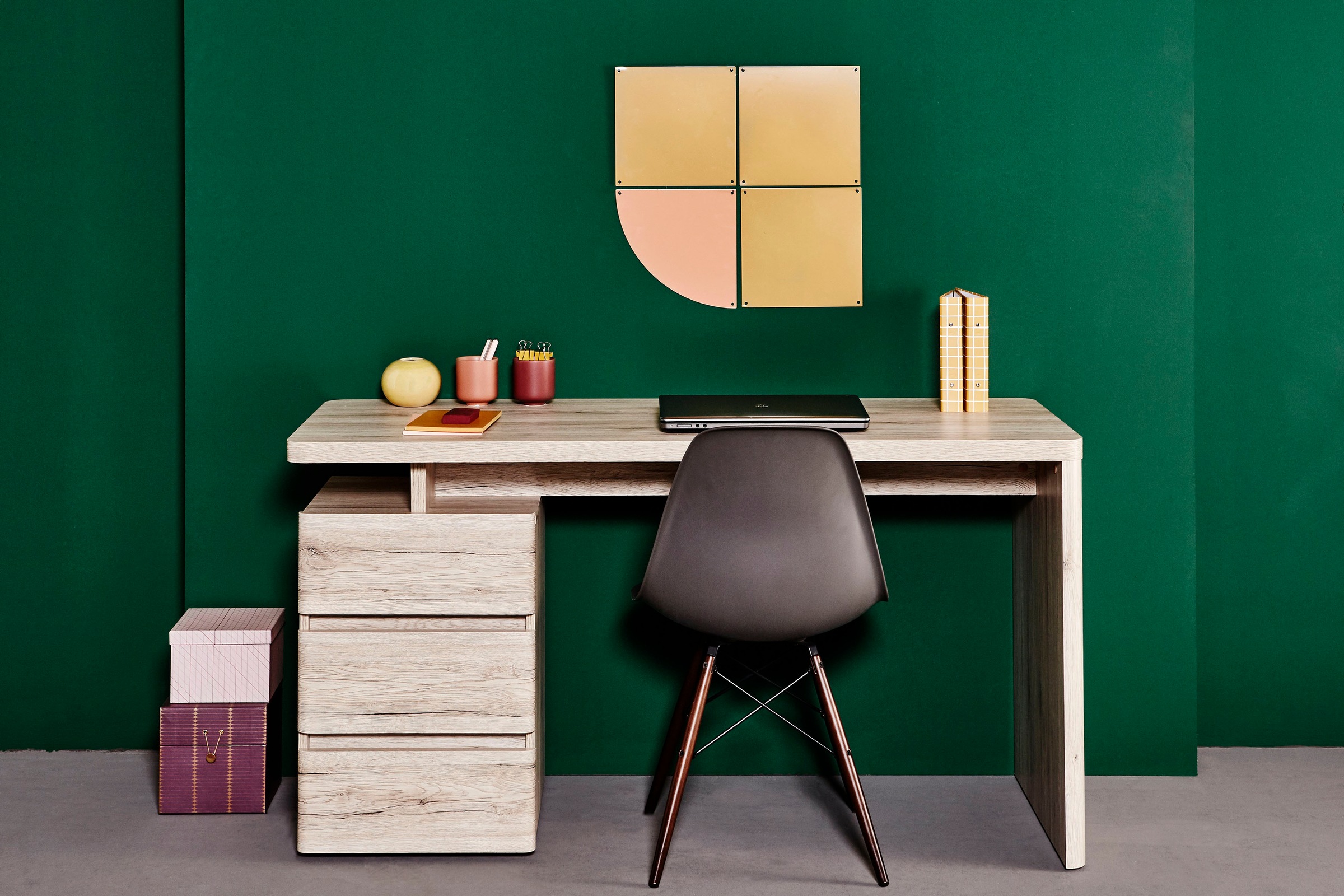 Jahnke Schreibtisch »CU-LIBRE C 240« wechselseitig montierbar