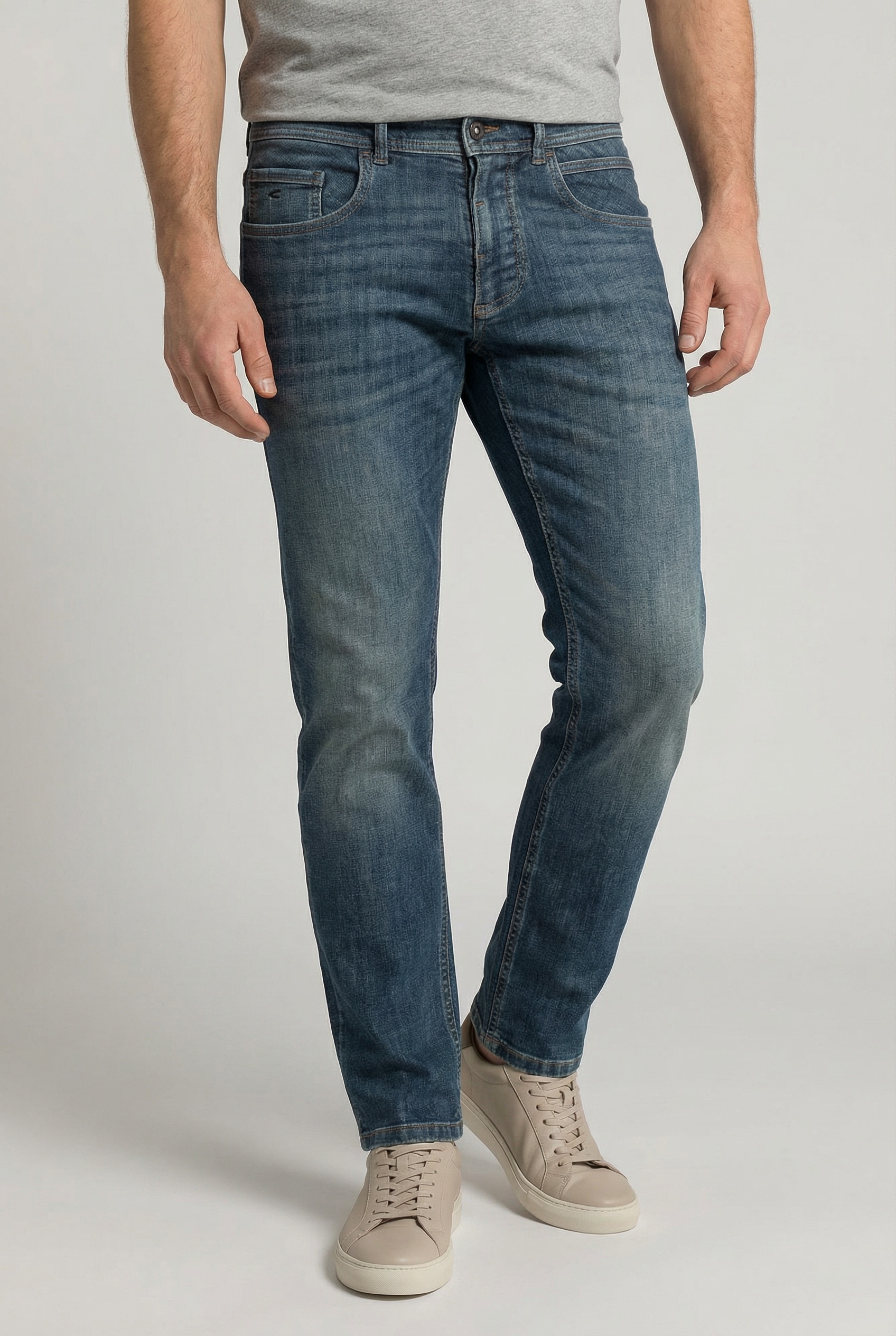 Image of camel active Regular-fit-Jeans "fleXXXactive" im Five-Pocket Style
